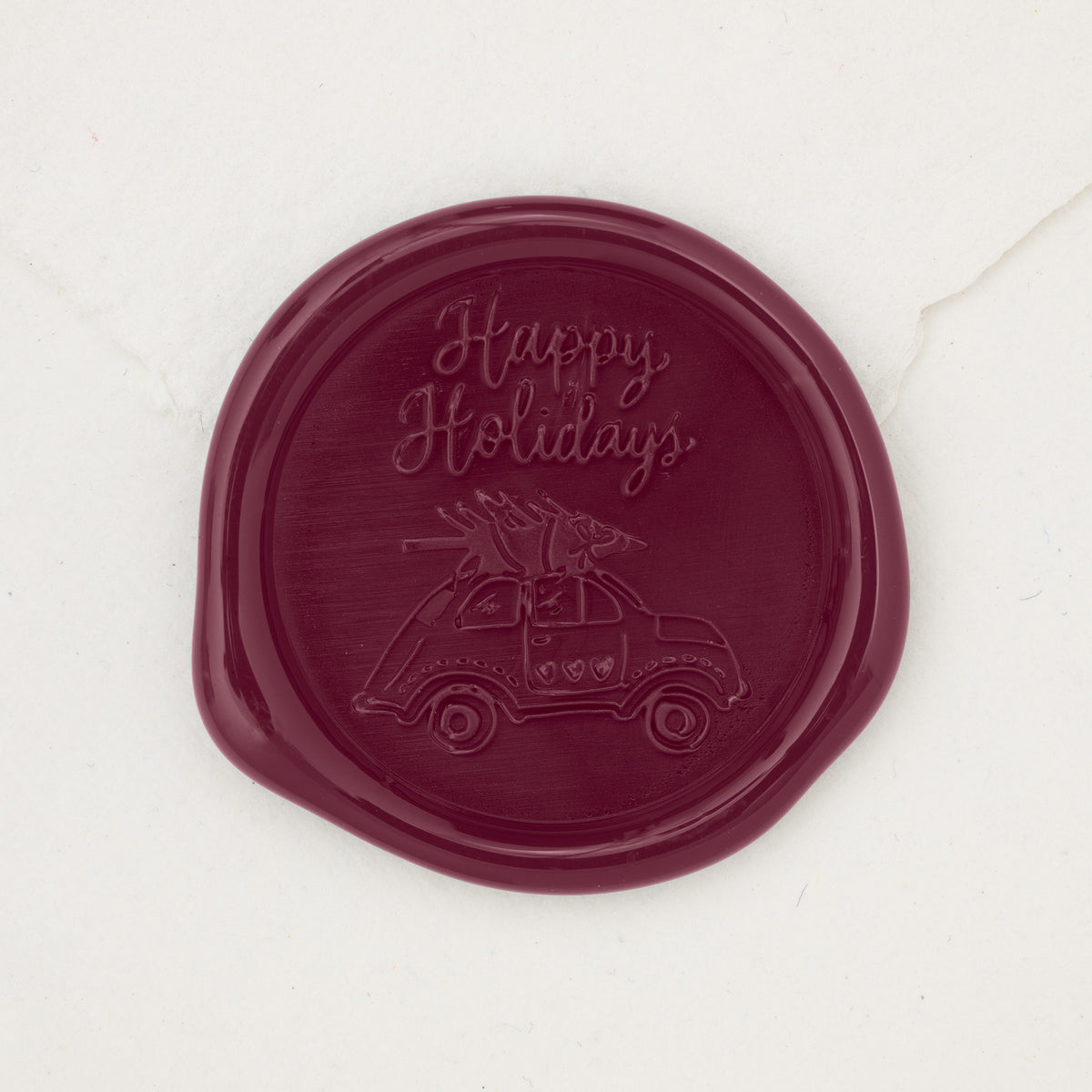 Happy Holidays Wax Seals