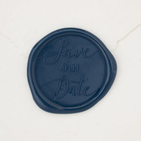 Save Our Date Script Wax Seals