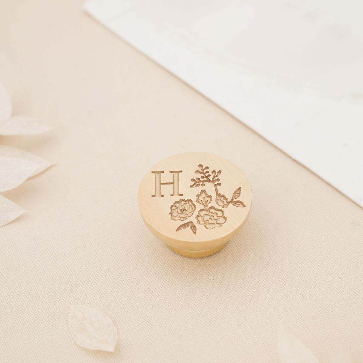 Odessa Initial Wax Stamp