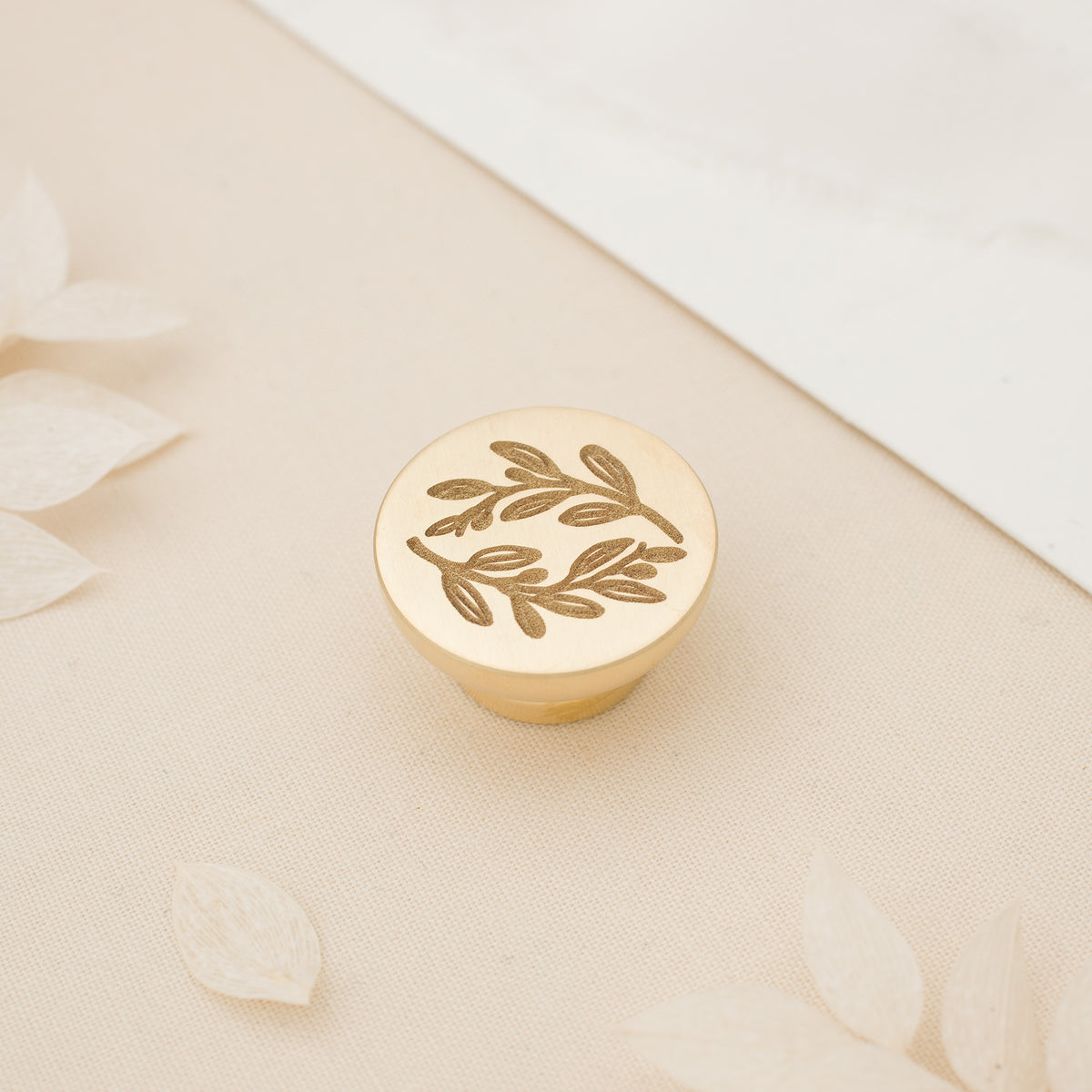 Olive Wreath Wax Stamp