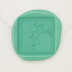 Orchid Airmail Wax Seals