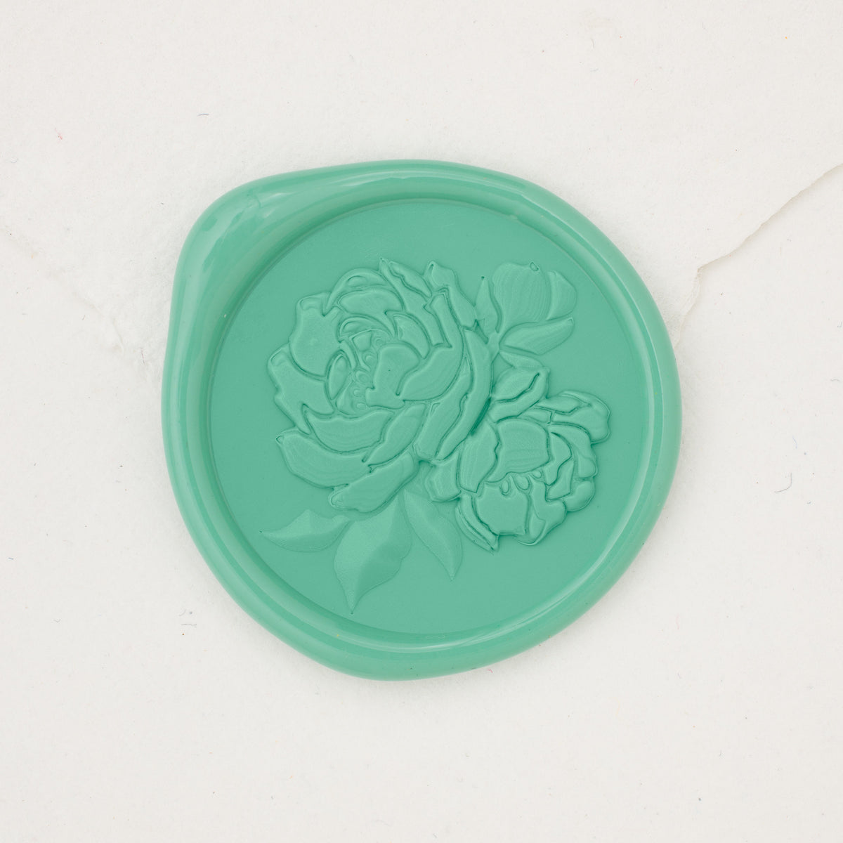 Vintage Peonies 3D Wax Seals