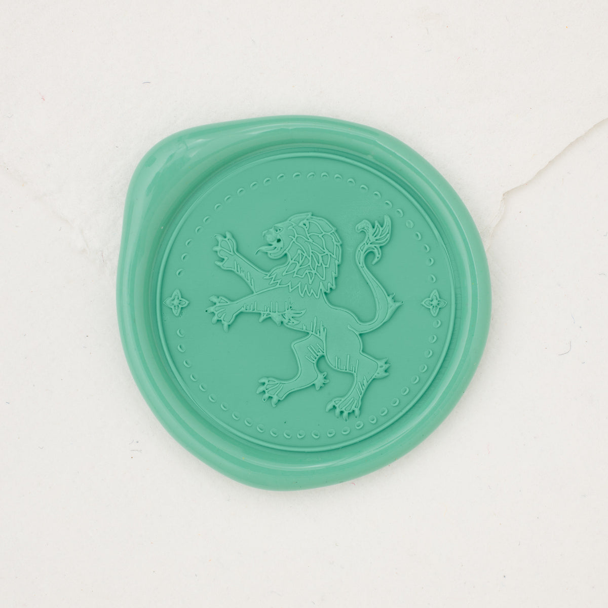 Leo Crest Wax Seals