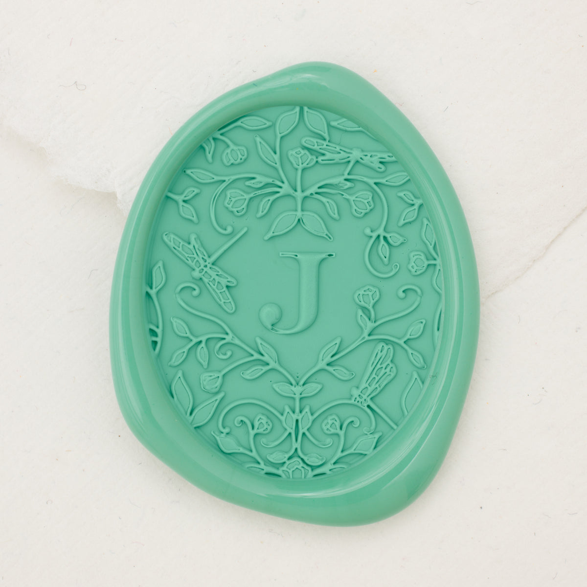 June Single Initial Wax Seals