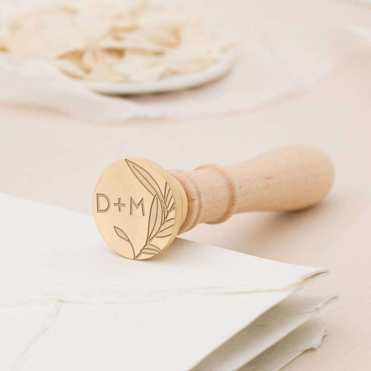 Olivia Monogram Wax Stamp