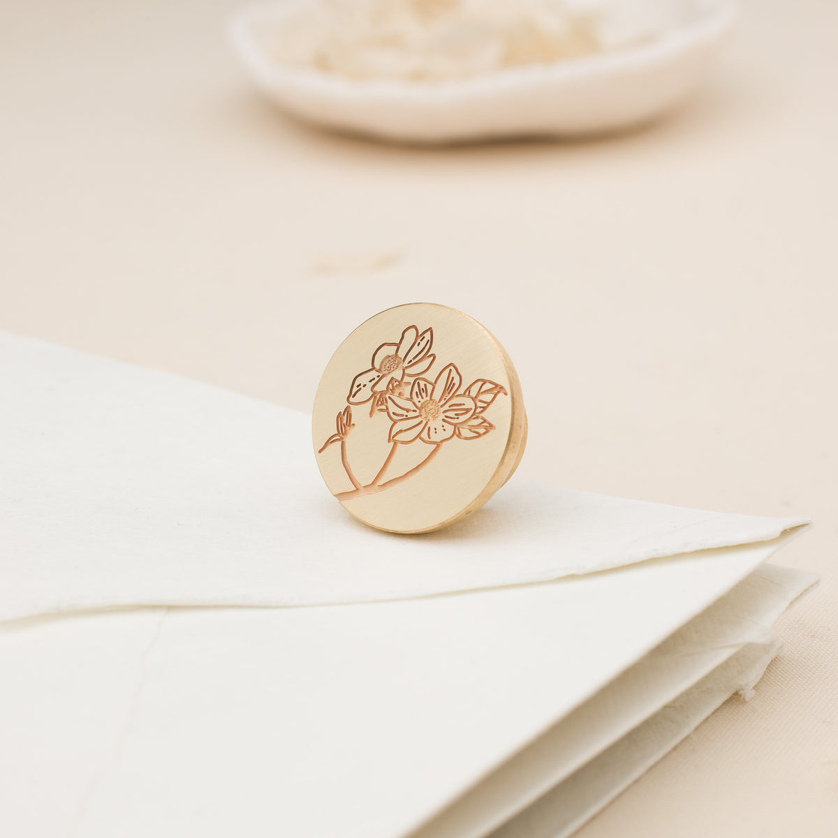 Pacific Dogwood Wax Stamp