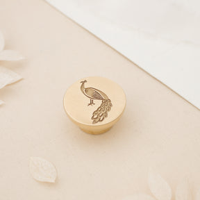 Peacock Wax Stamp