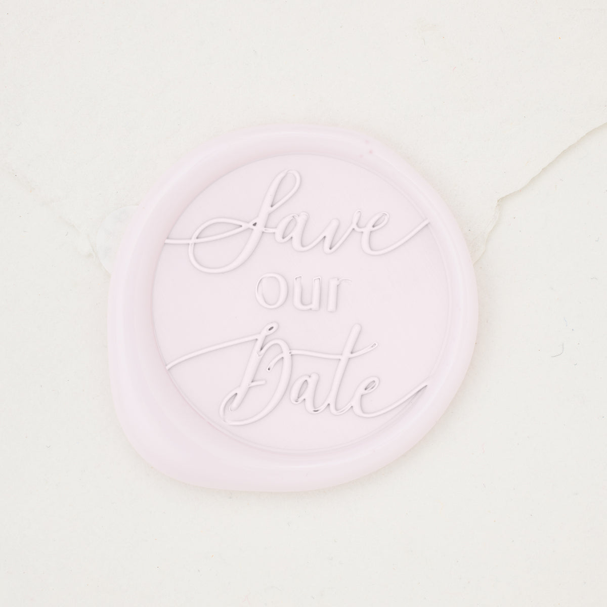 Save Our Date Script Wax Seals