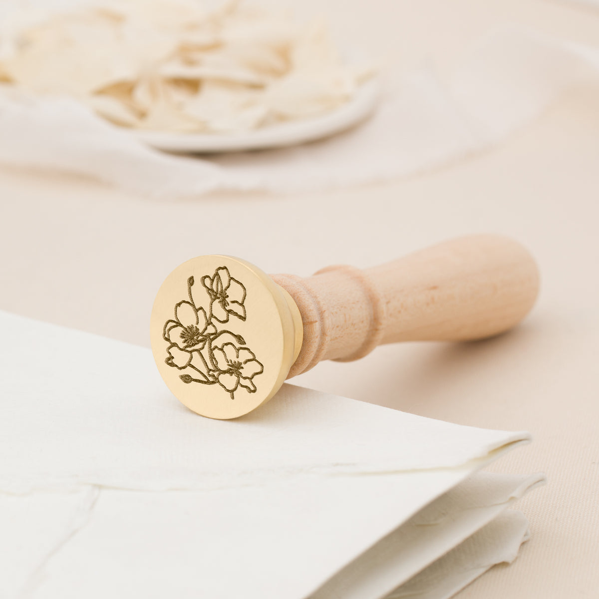 Poppy Wax Stamp