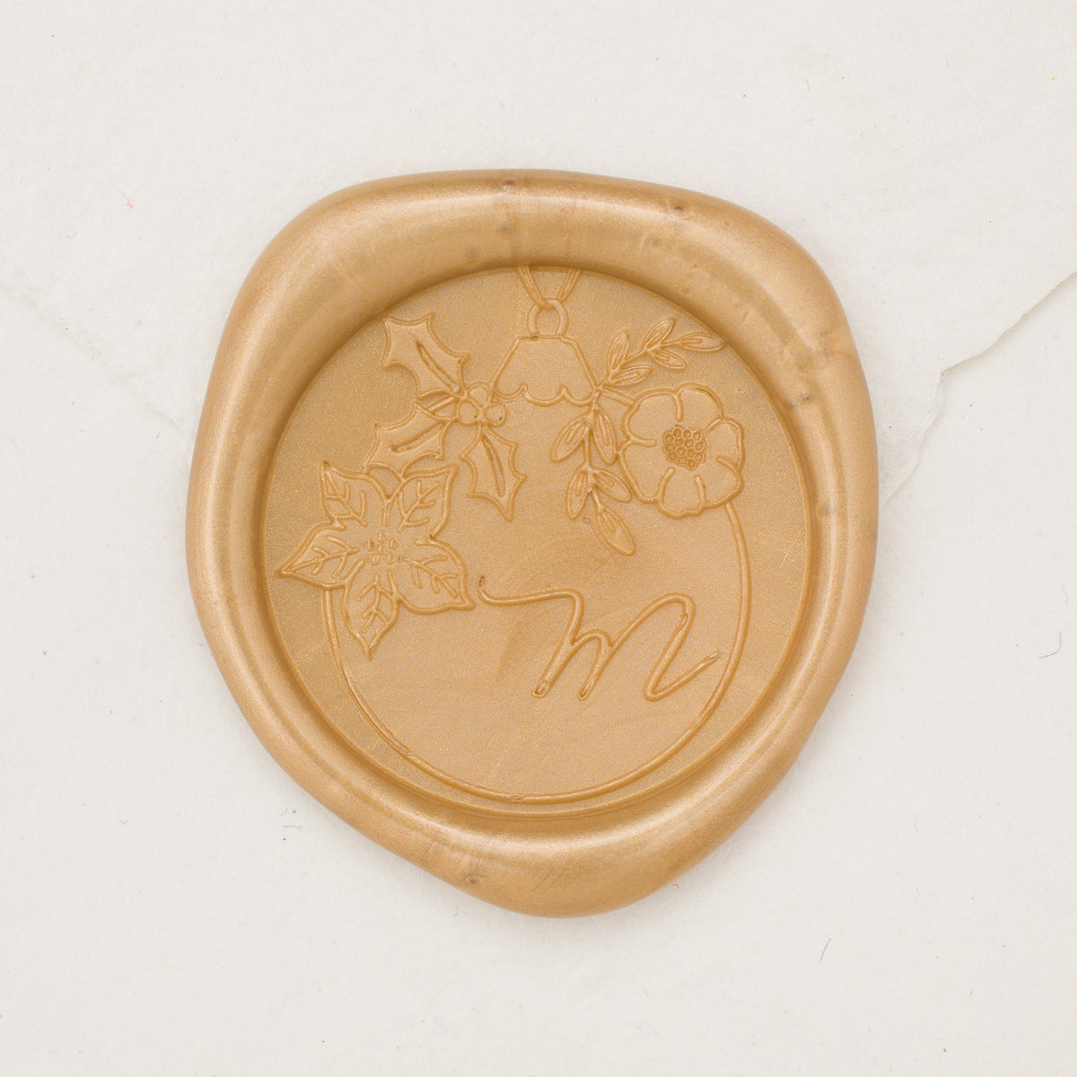 Noelle Single Initial Wax Seals