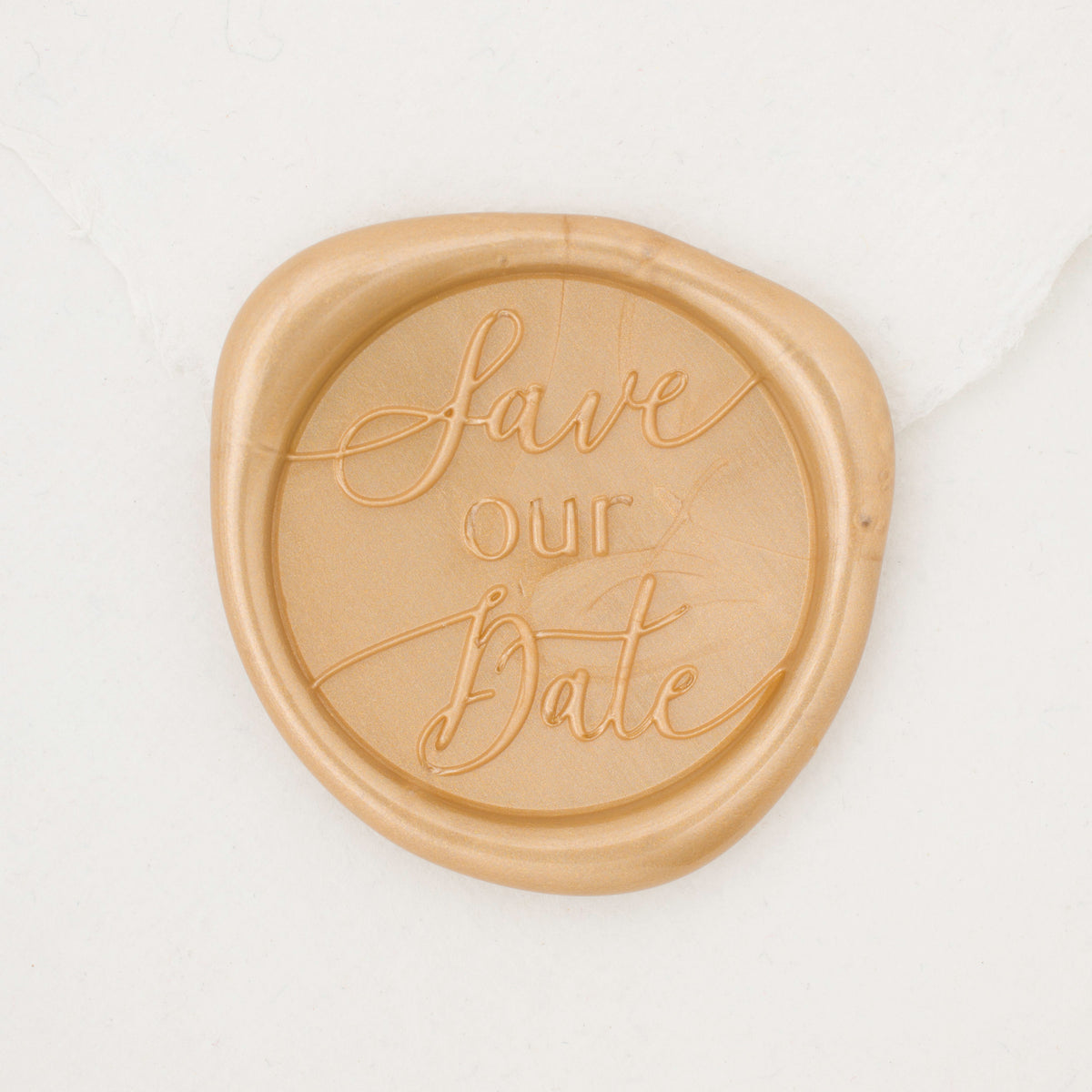 Save Our Date Script Wax Seals