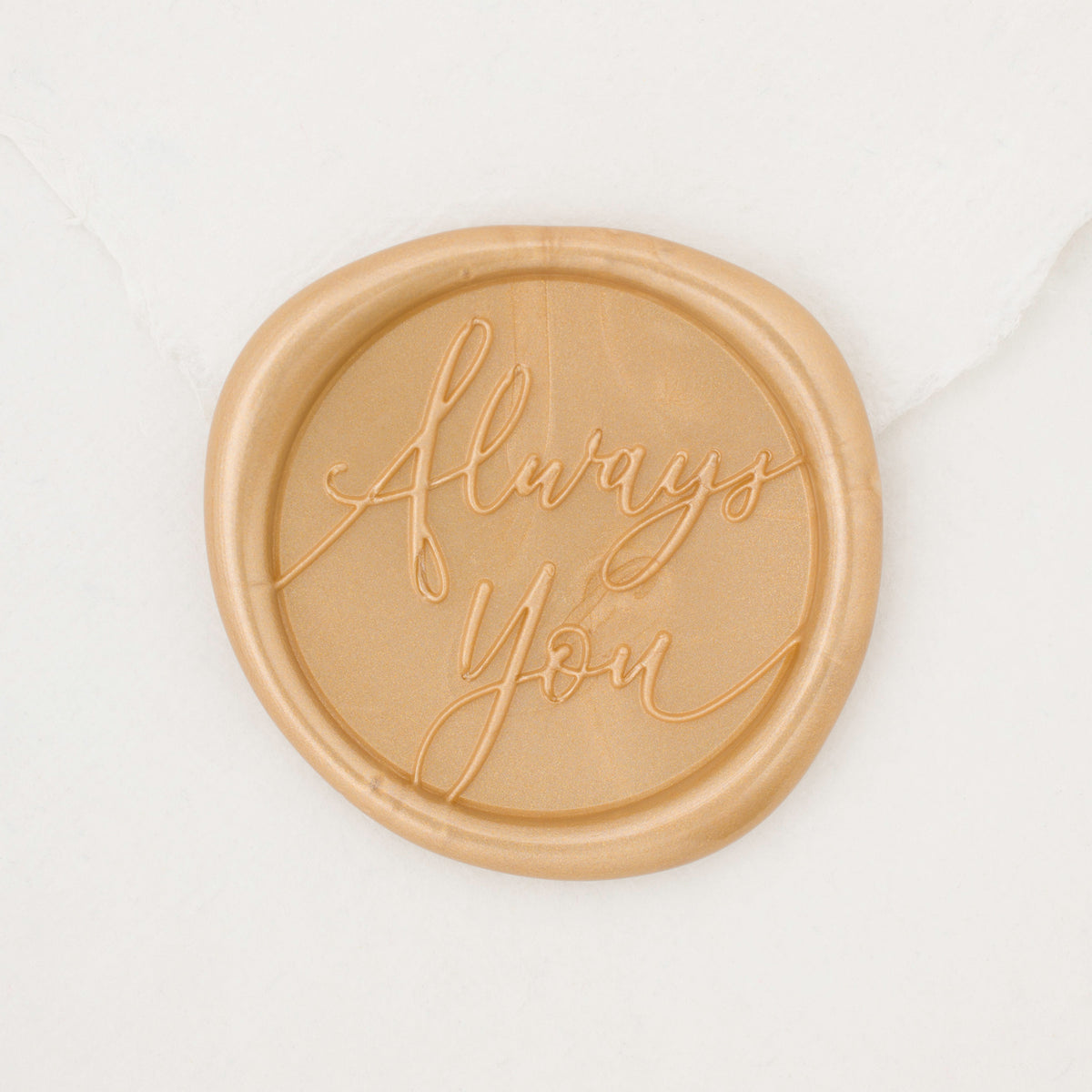 Always You Script Wax Seals