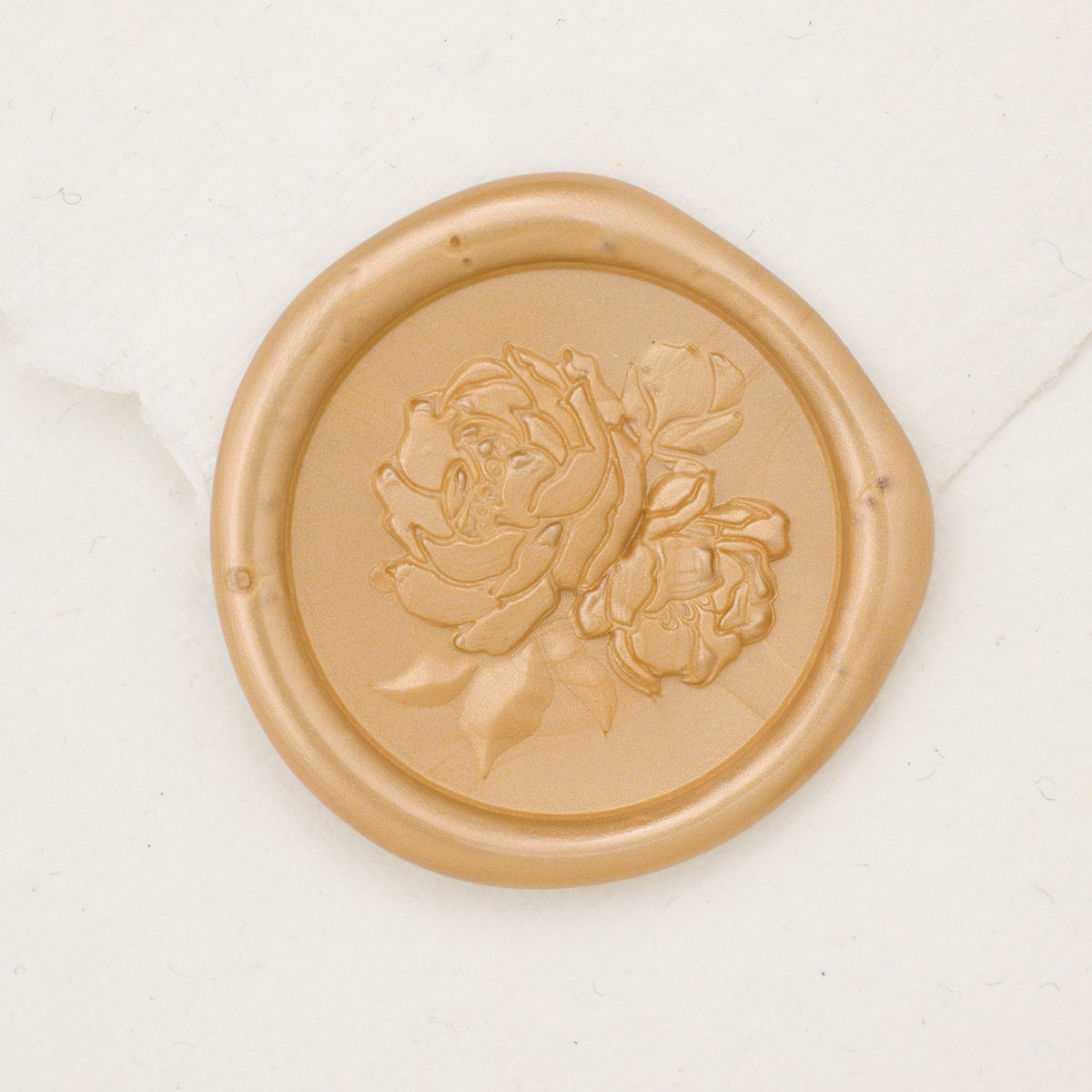 Vintage Peonies 3D Wax Seals