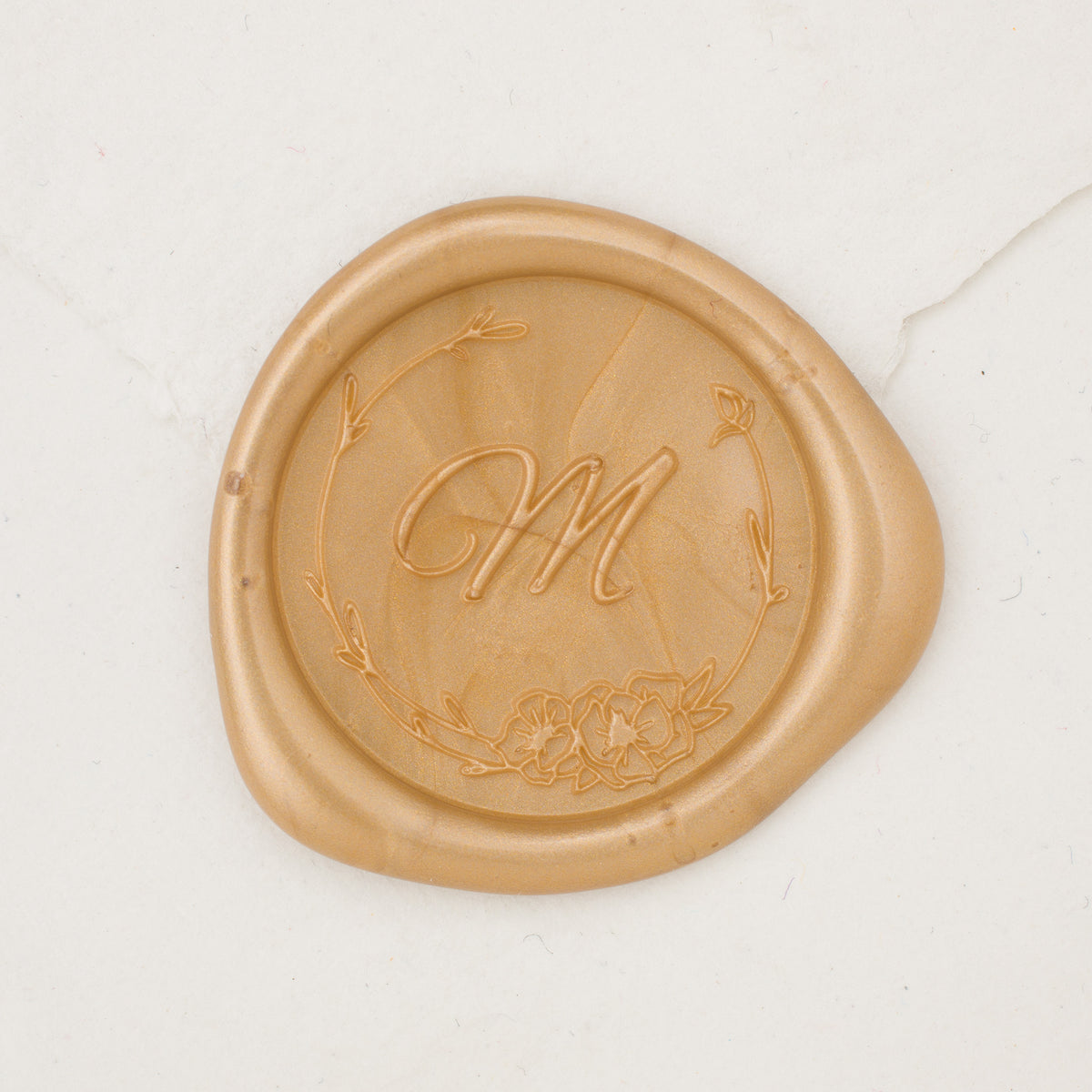 Lucy Single Initial Wax Seals