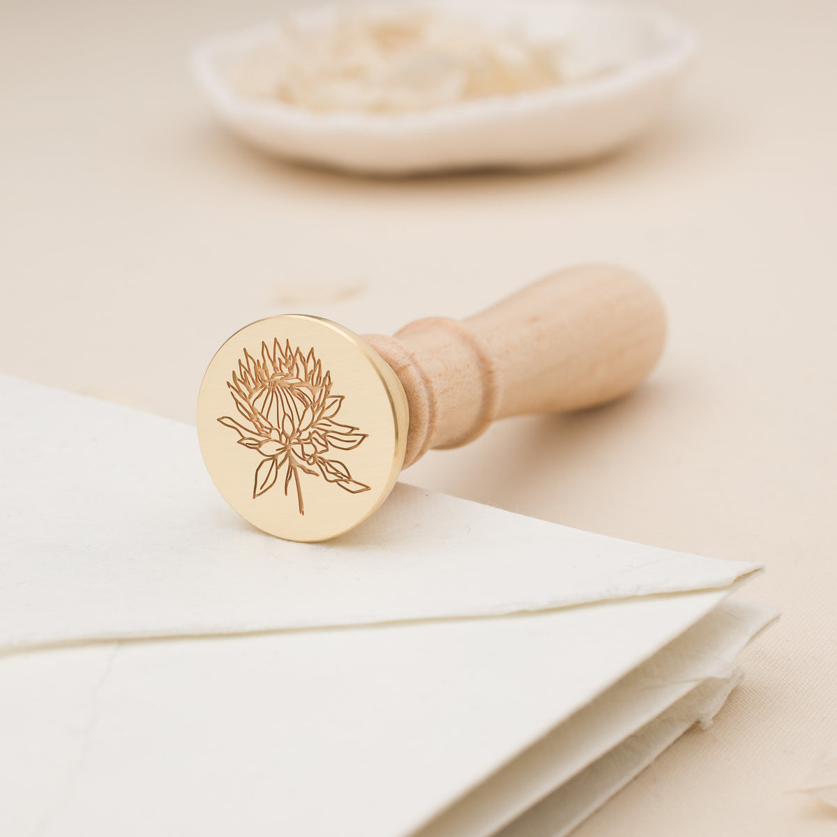 Protea Wax Stamp