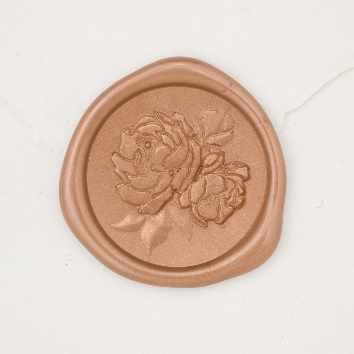 Vintage Peonies 3D Wax Seals