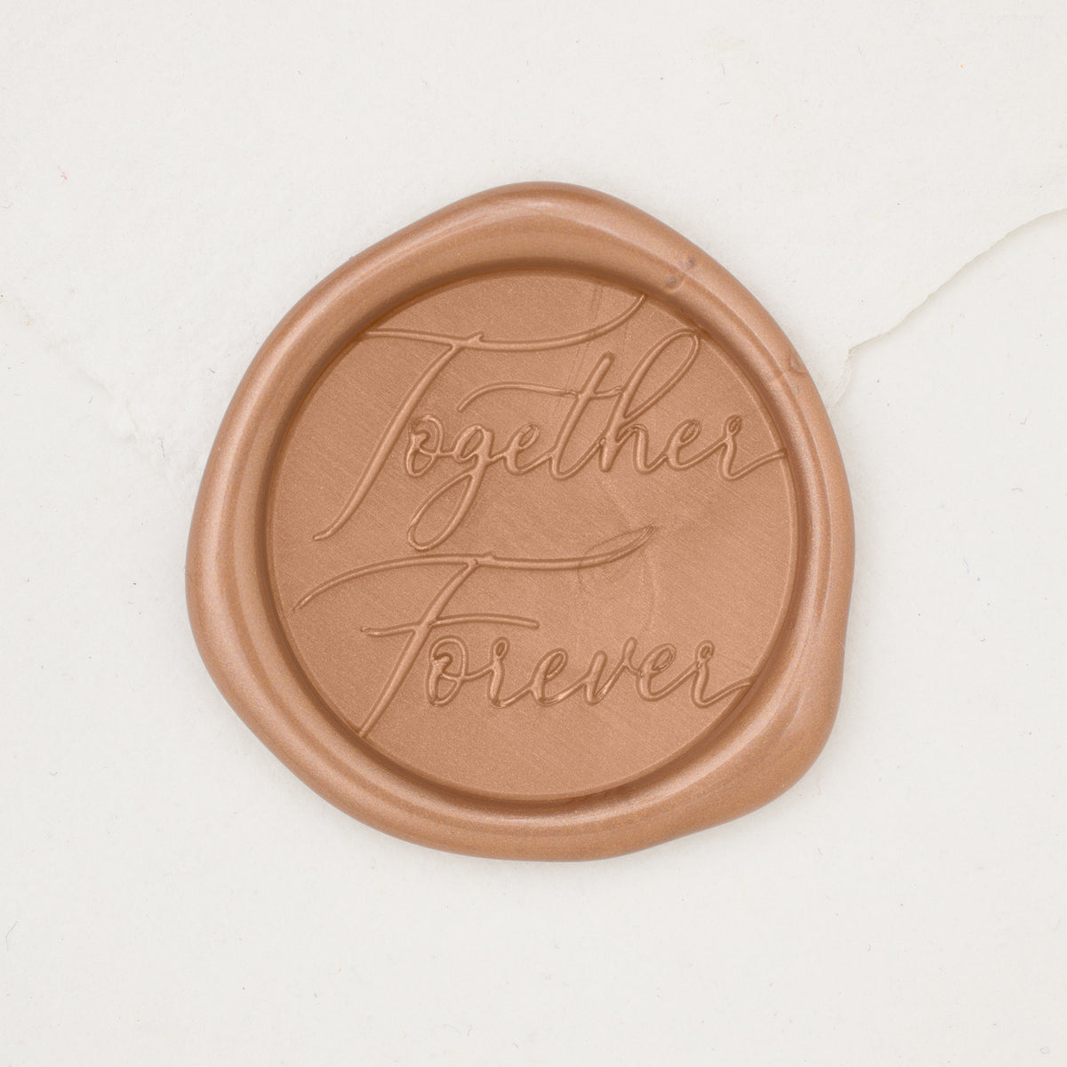 Together Forever Script Wax Seals