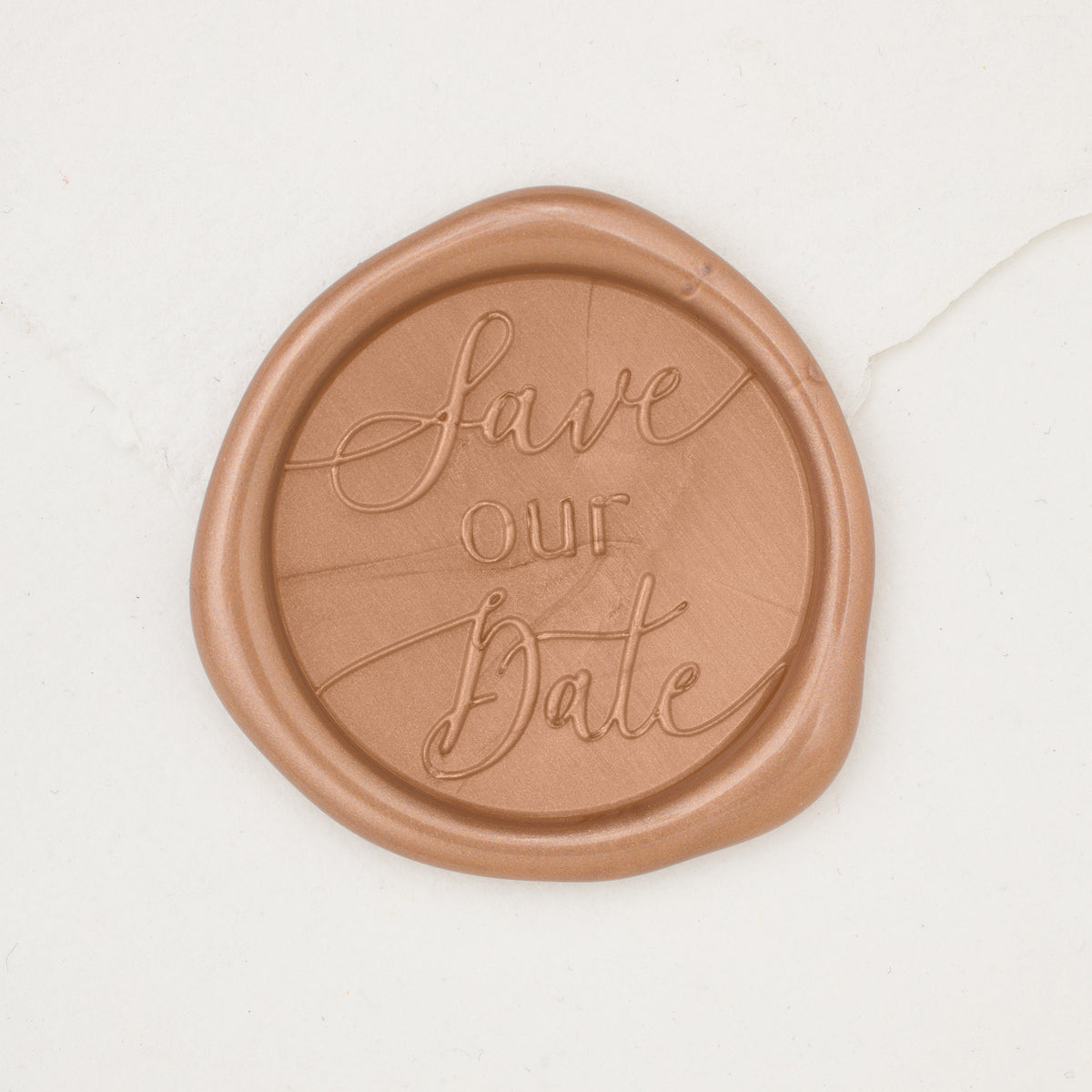 Save Our Date Script Wax Seals