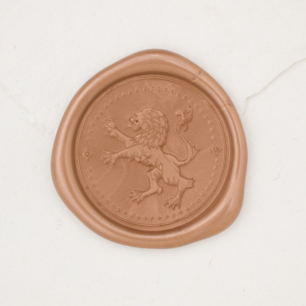 Leo Crest Wax Seals