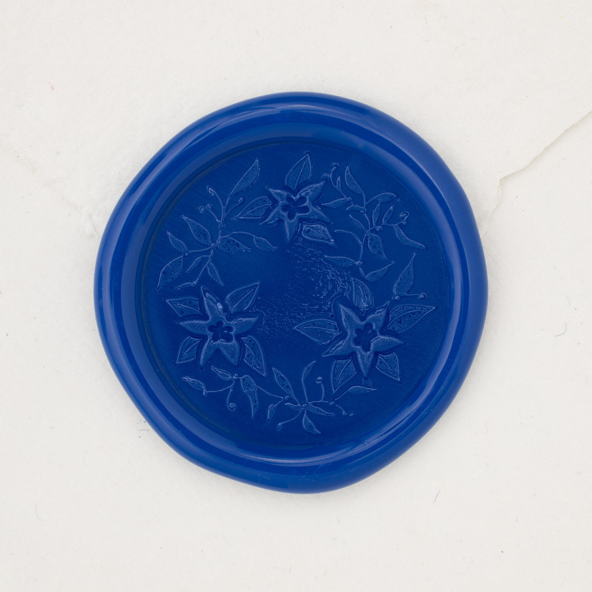 Poinsettia Wreath Wax Seals