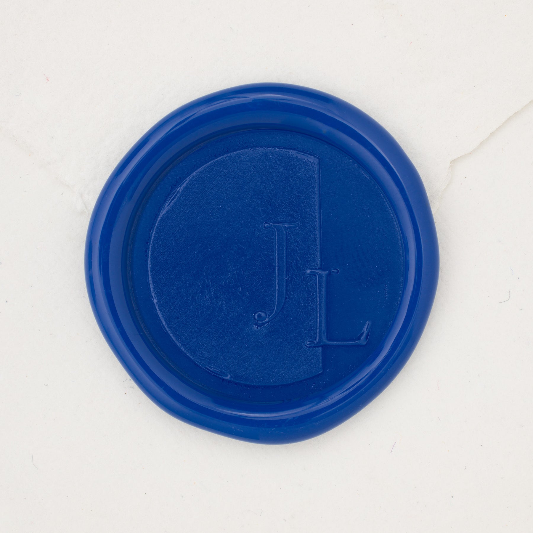 French 1 Square Initial Wax Seal Stamp. –
