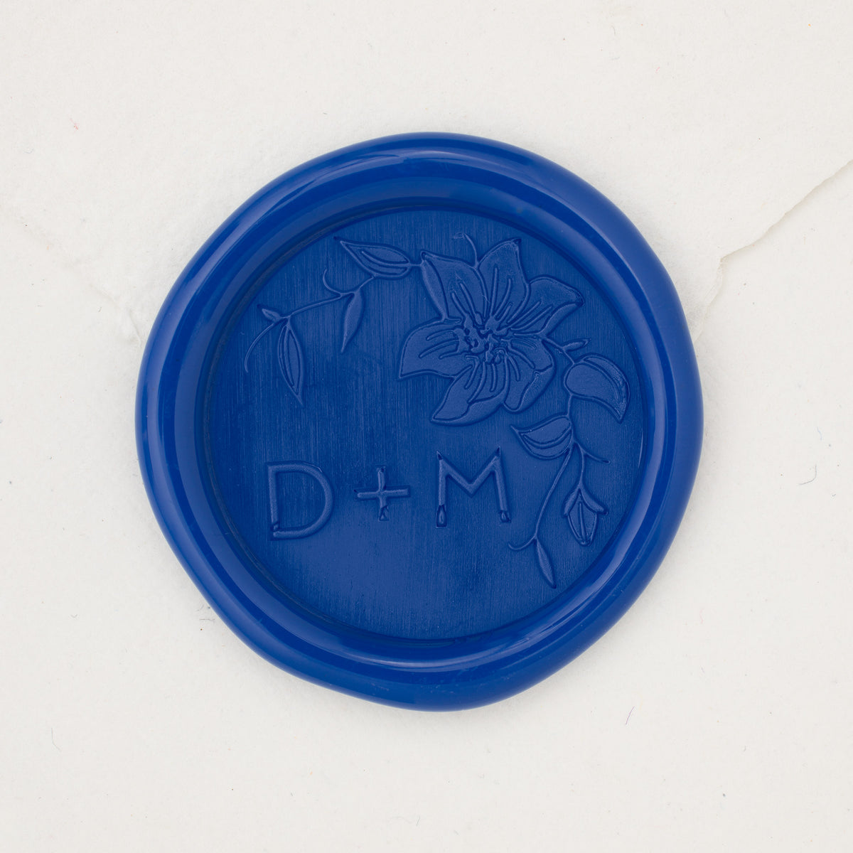 Clematis Monogram Wax Seals