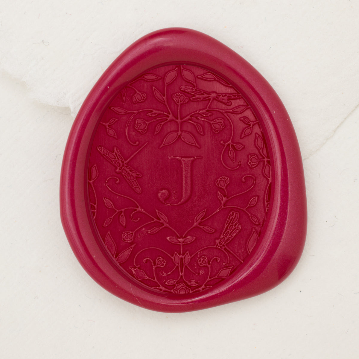 June Single Initial Wax Seals