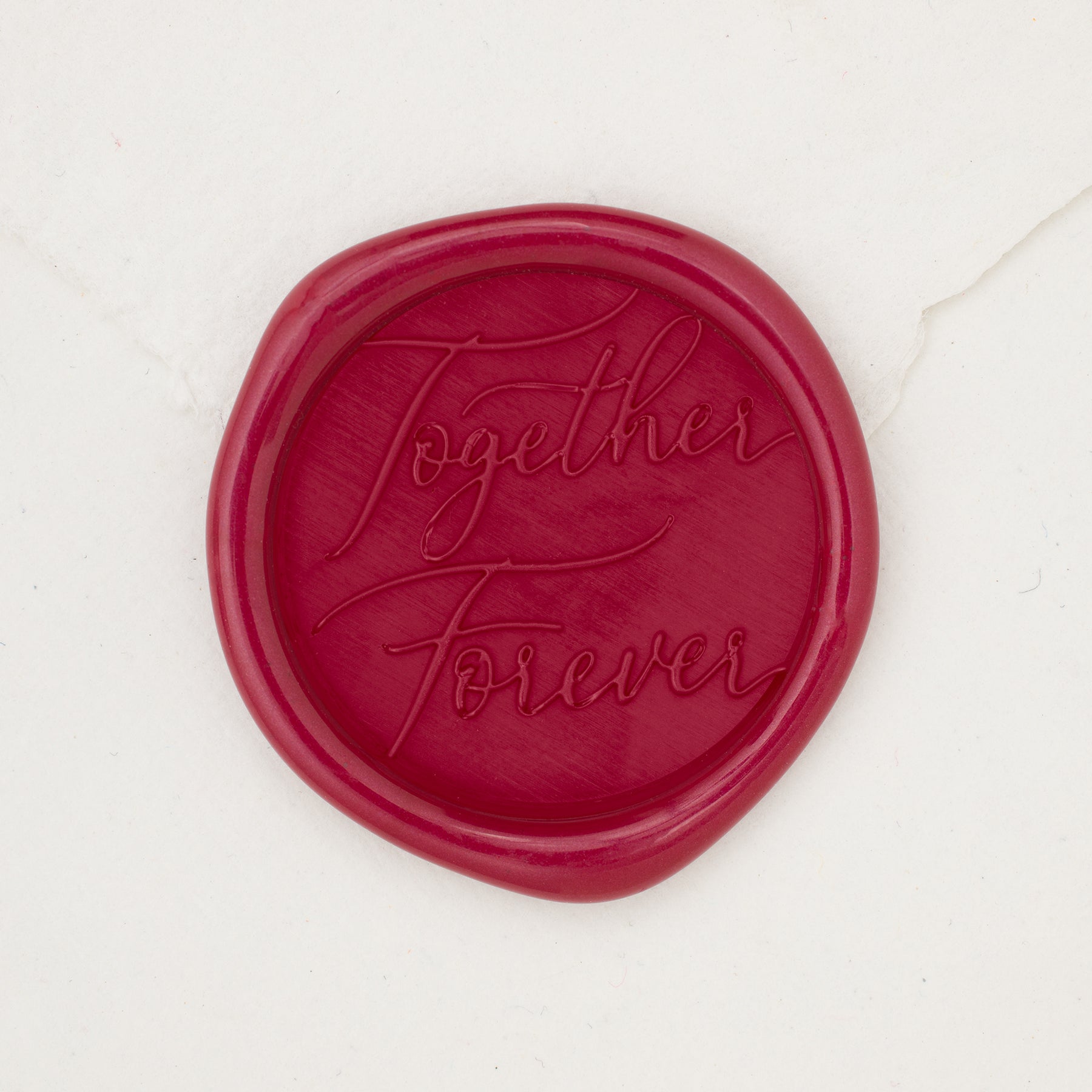Together Forever Script Wax Seals