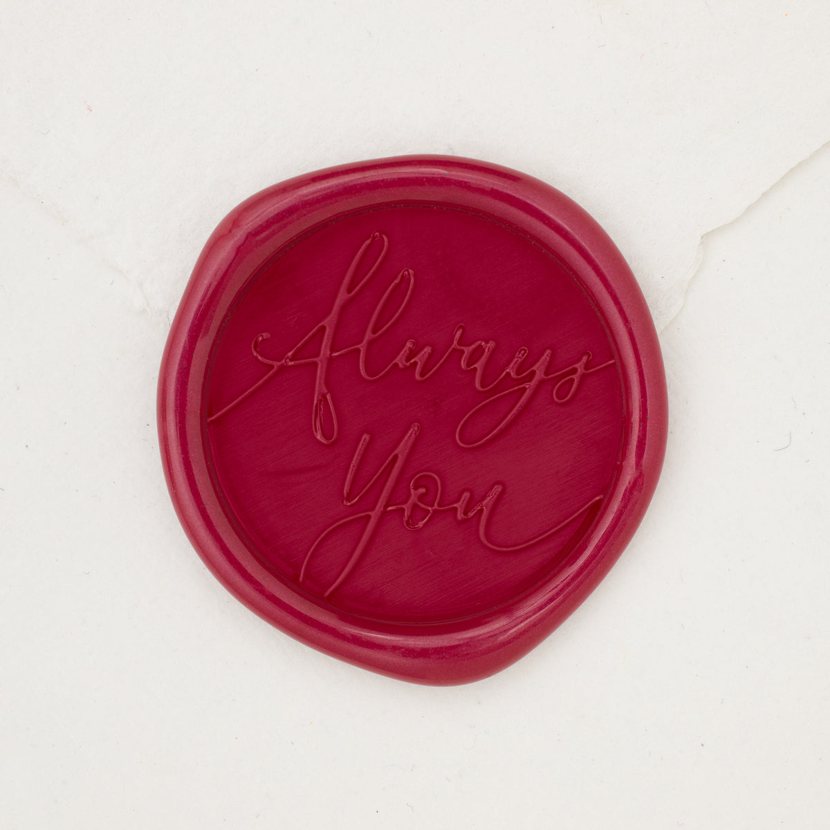 Always You Script Wax Seals