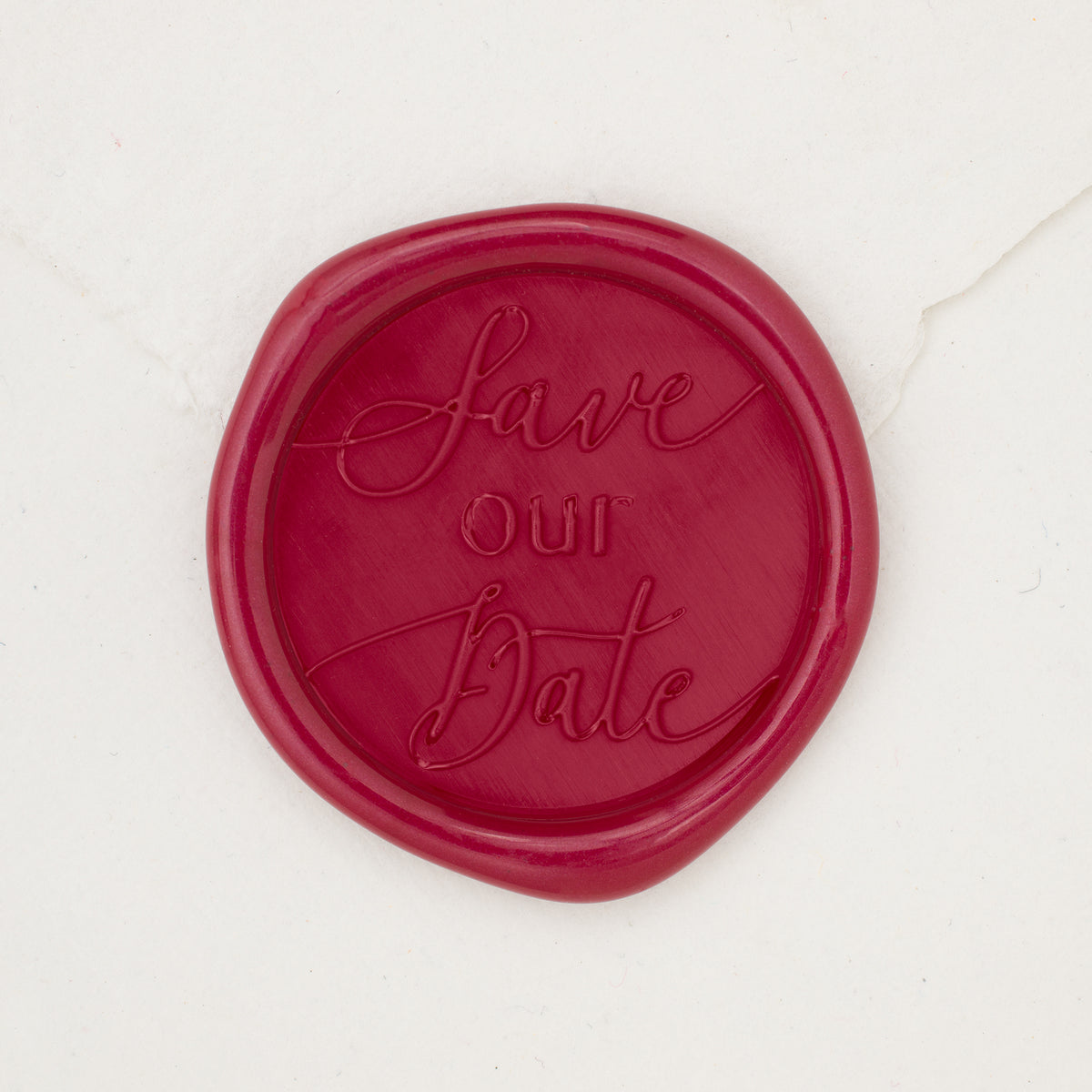 Save Our Date Script Wax Seals