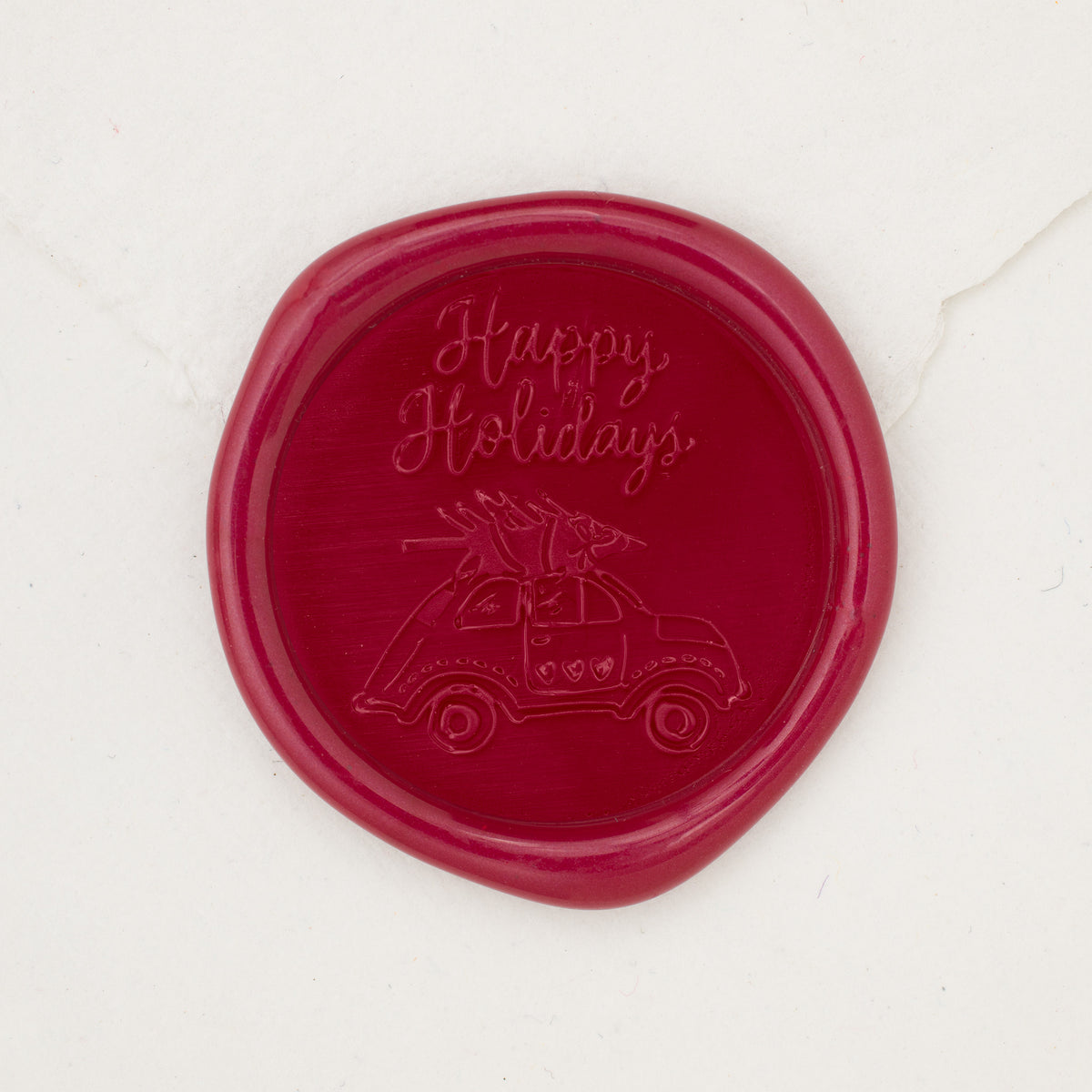 Happy Holidays Wax Seals