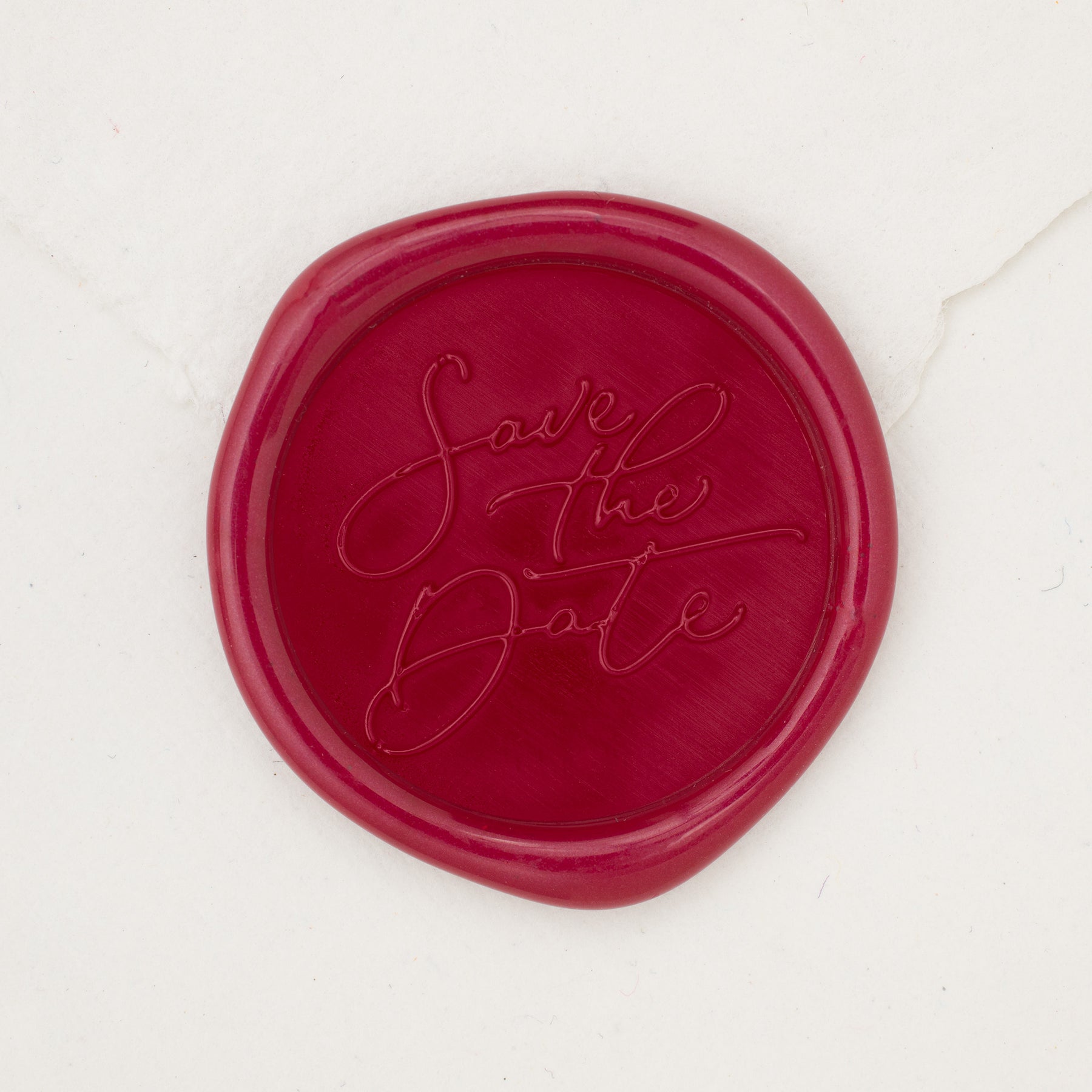 Save the Date in Gold | Steph B. and Co. x Artisaire (pack of 25) Wax Seals  by undefined