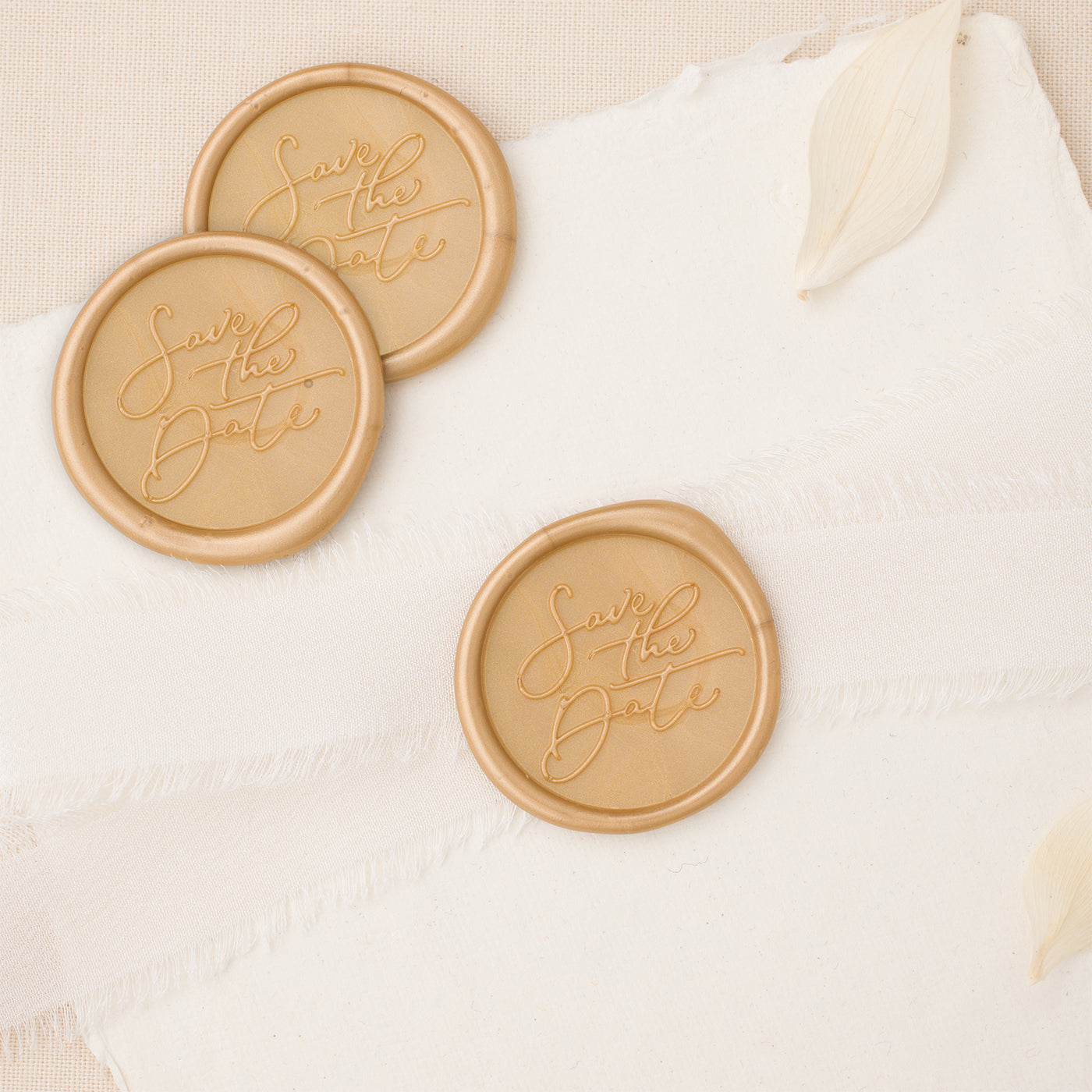 Golden Heart Seal Stickers For Envelopes Golden Embossed - Temu