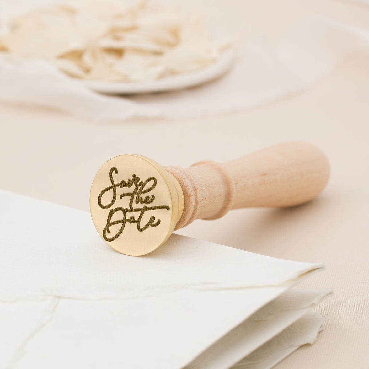 Save The Date Wax Stamp