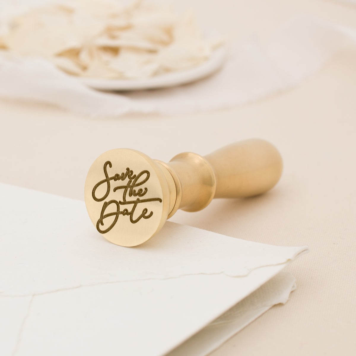 Save The Date Wax Stamp