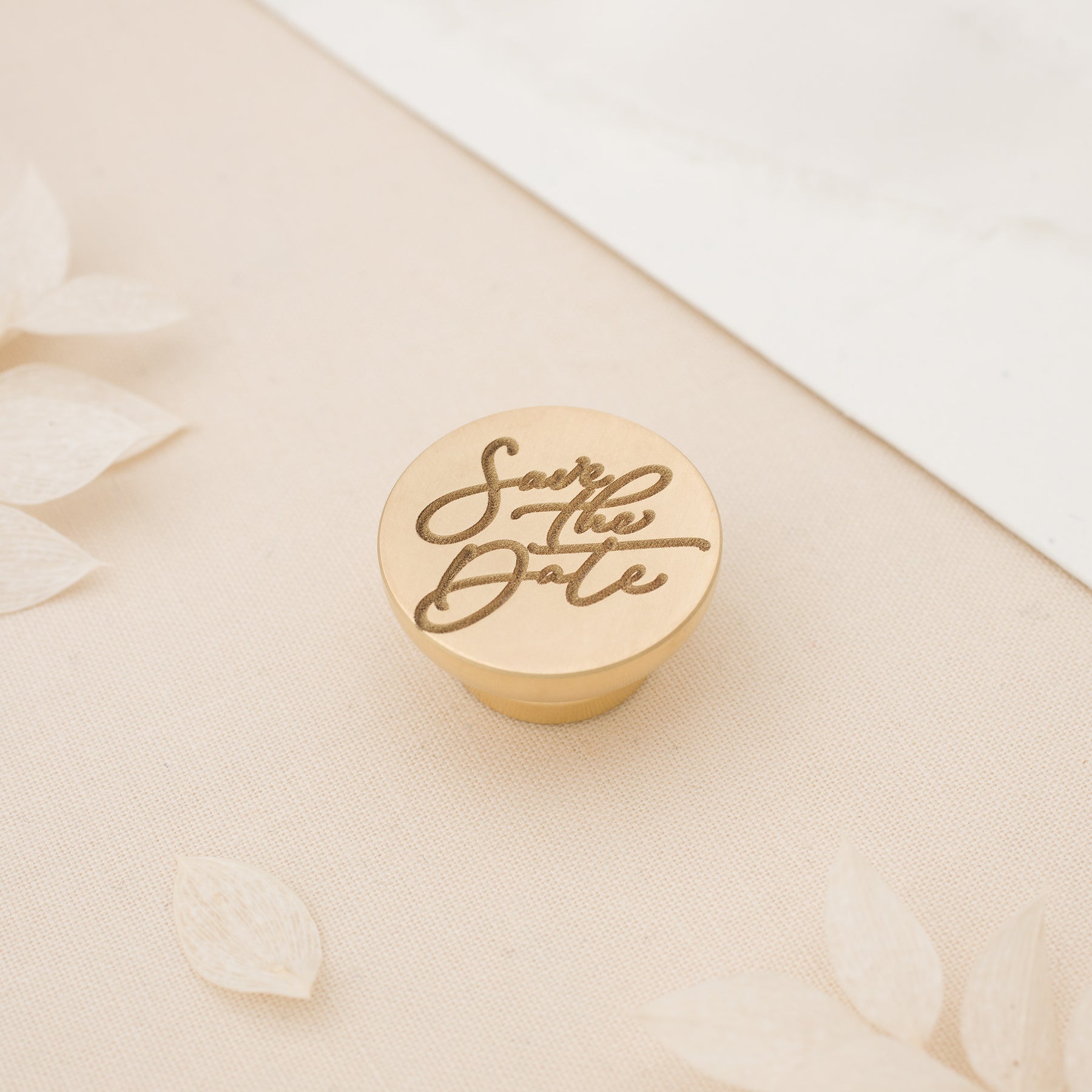 Save The Date Wax Stamp