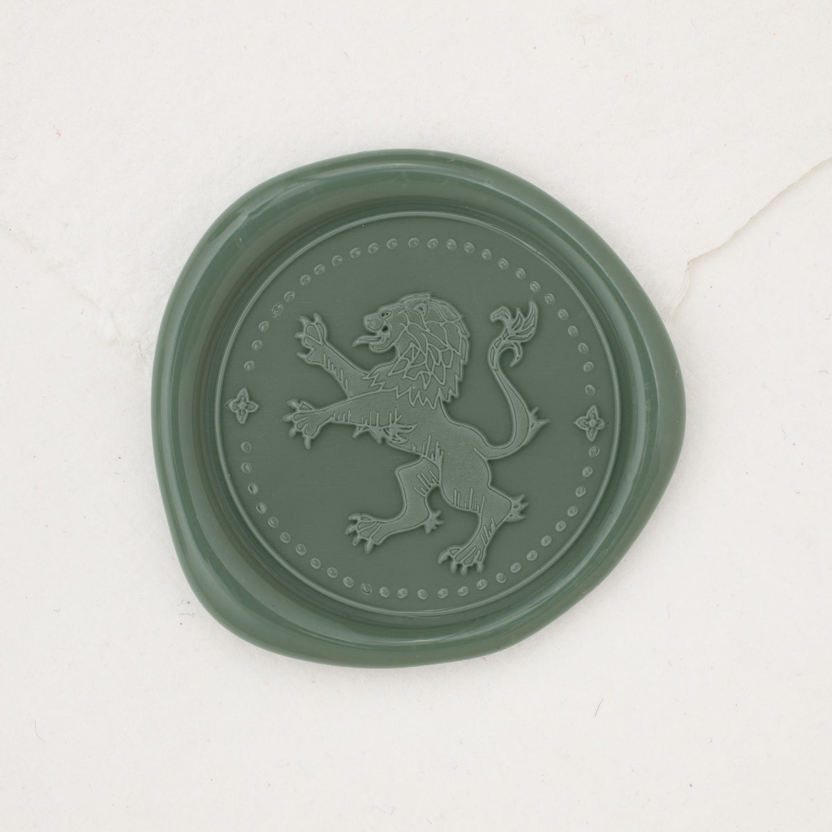 Leo Crest Wax Seals