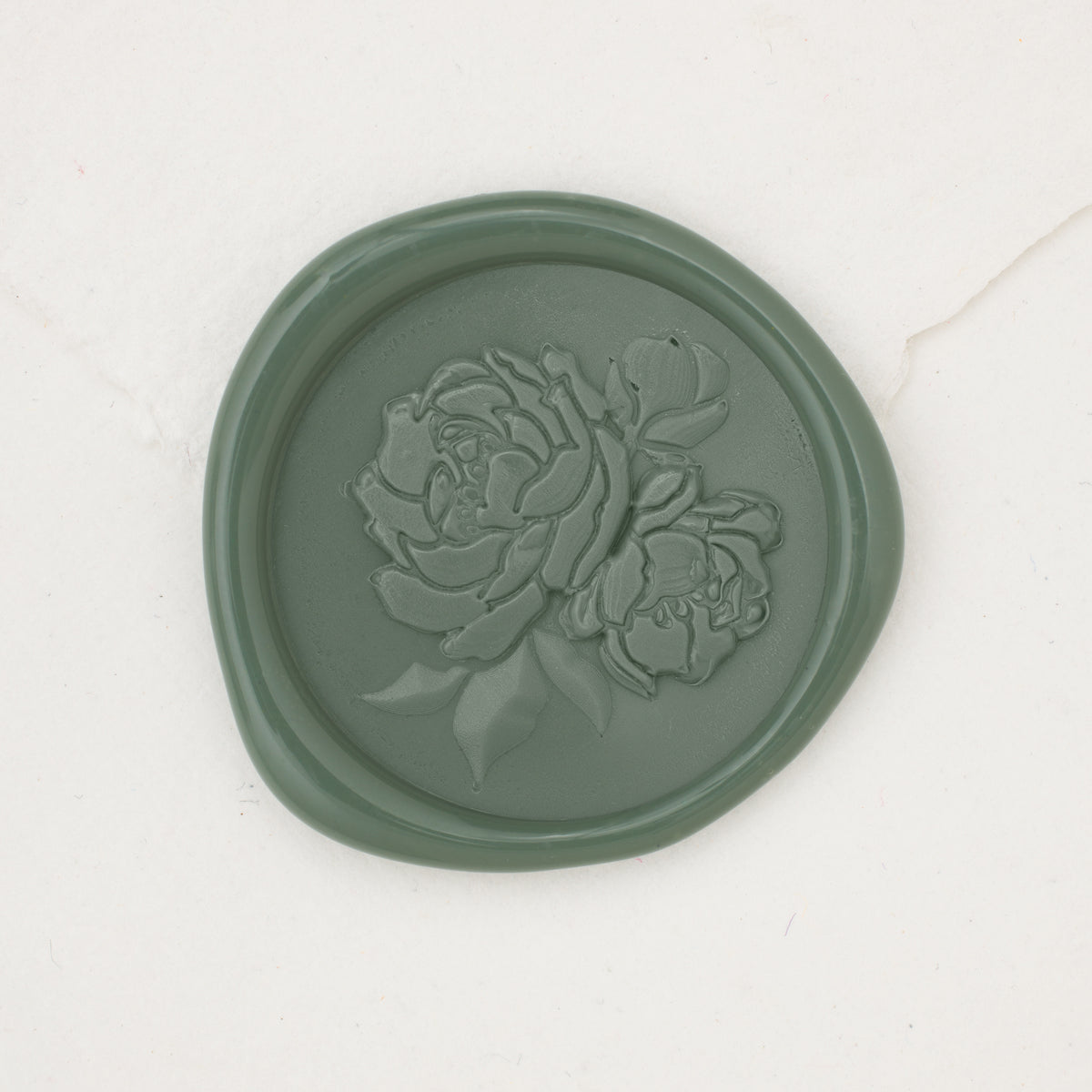 Vintage Peonies 3D Wax Seals