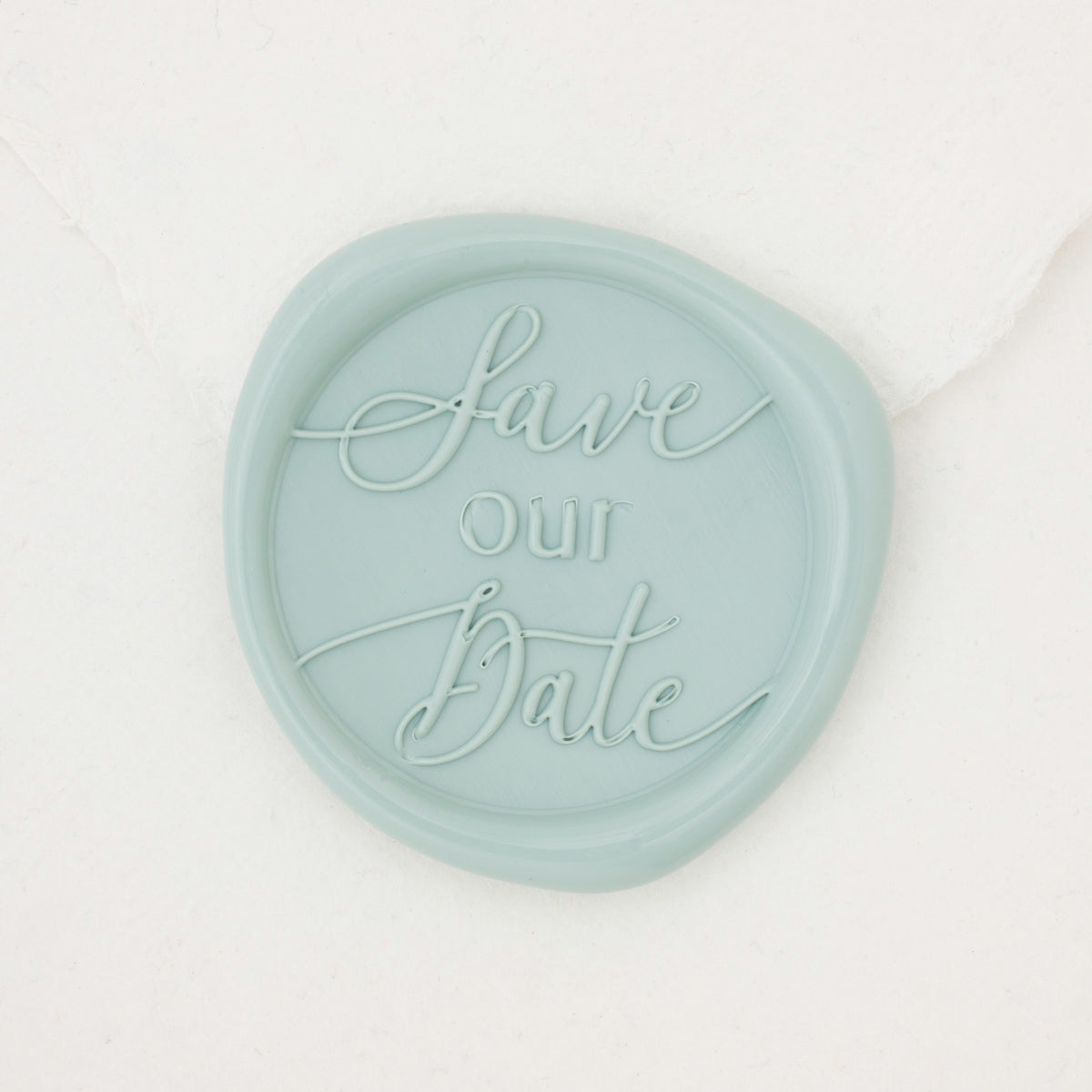 Save Our Date Script Wax Seals