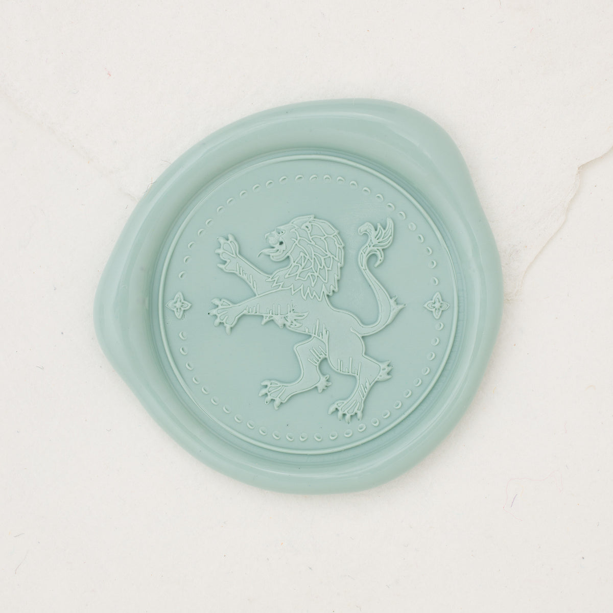 Leo Crest Wax Seals