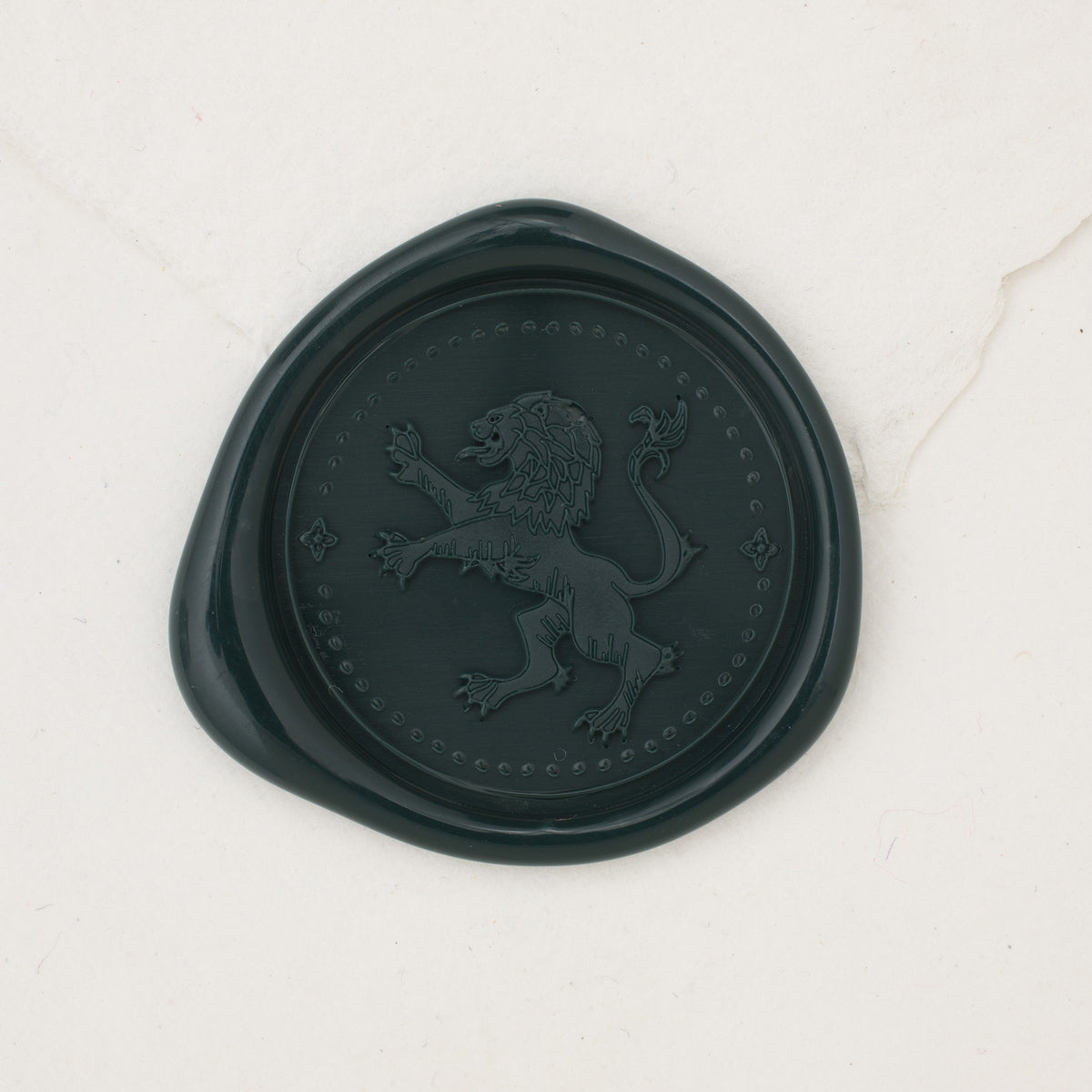 Leo Crest Wax Seals