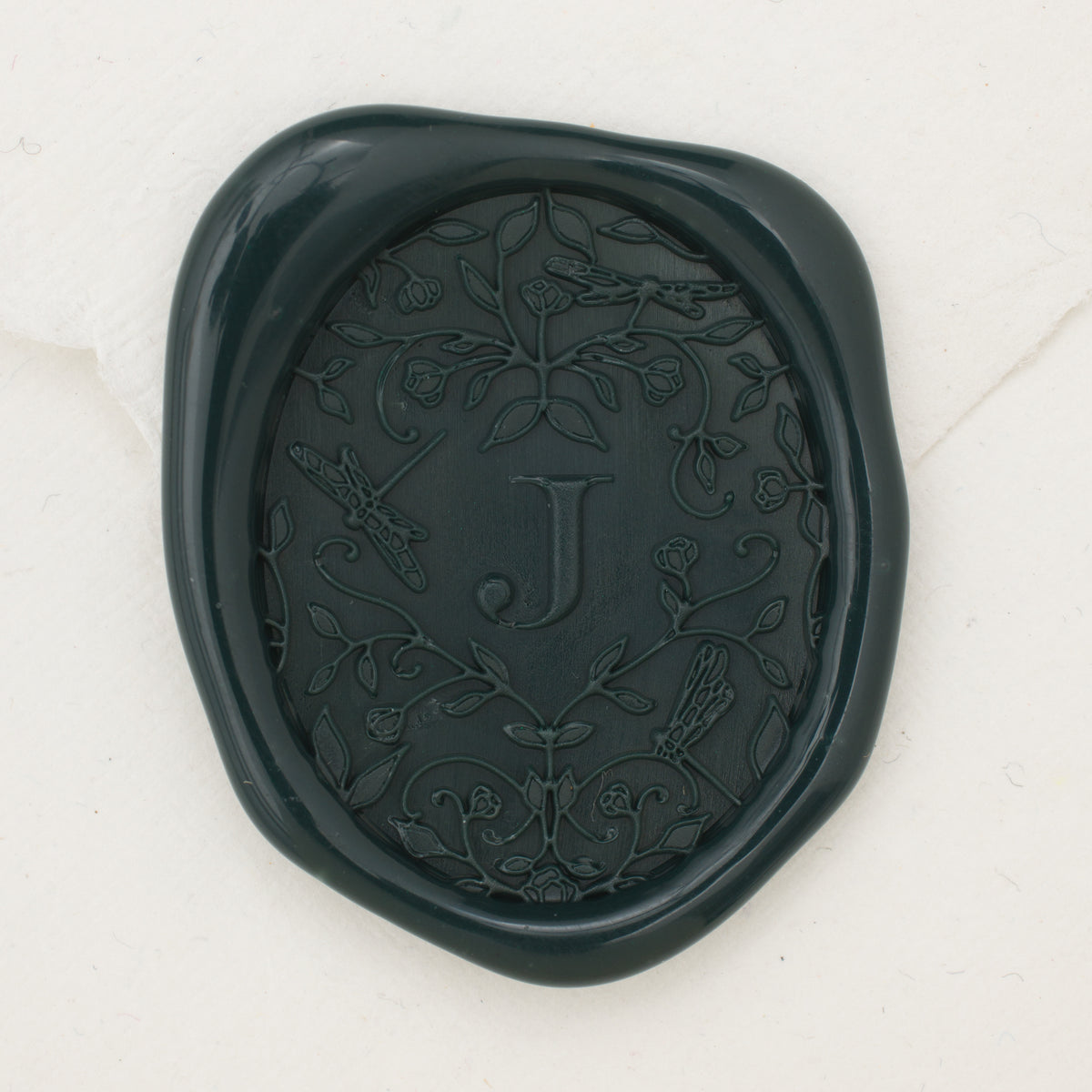 June Single Initial Wax Seals