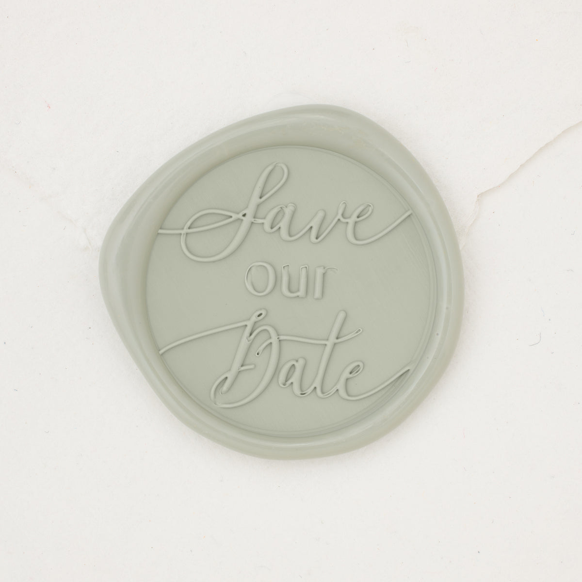 Save Our Date Script Wax Seals