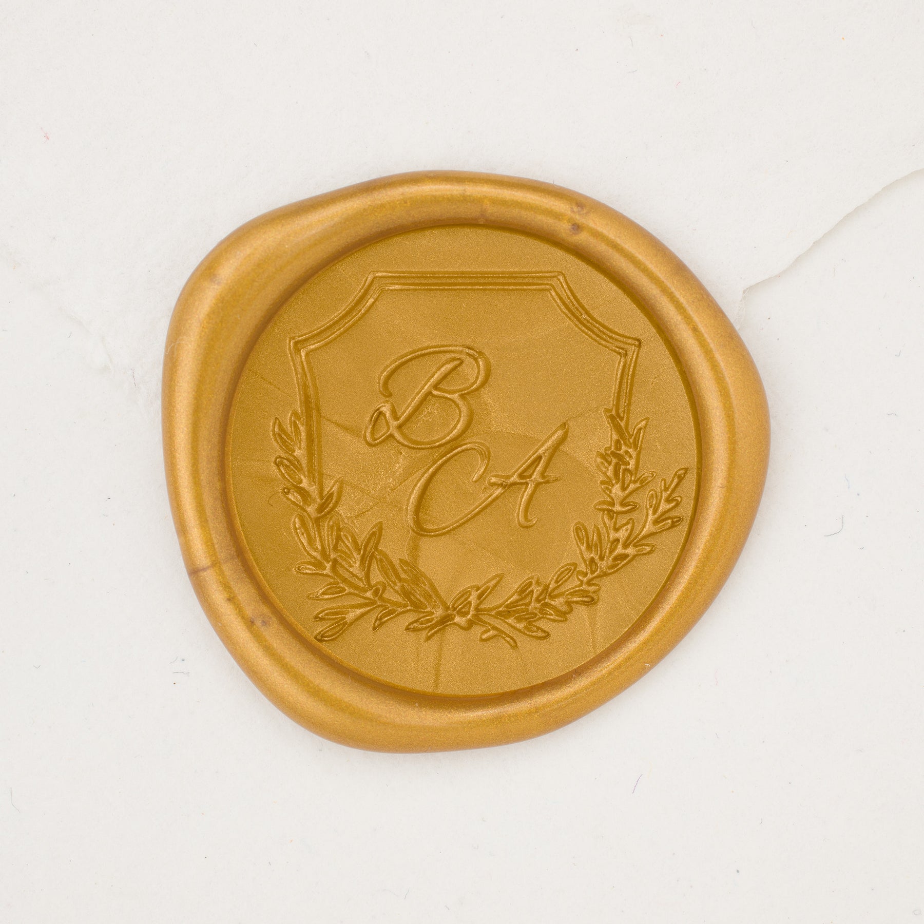 Custom Made Wax Seal Stamp - Artistic Handmade Fully Customized Wax Seal Stamp Premium Kit - with Your Own Artwork