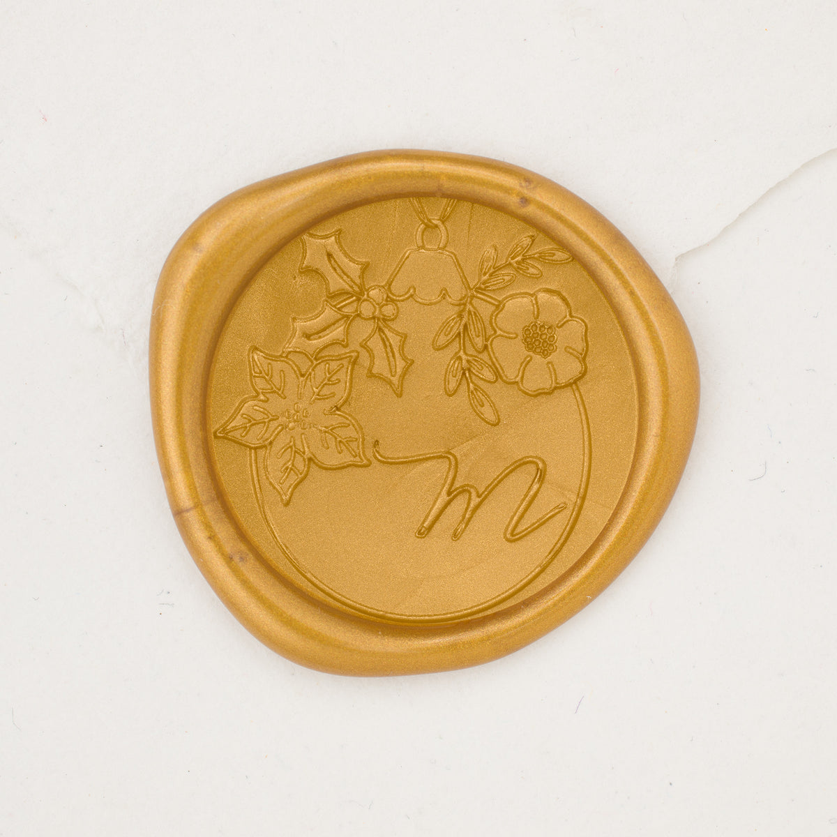 Noelle Single Initial Wax Seals