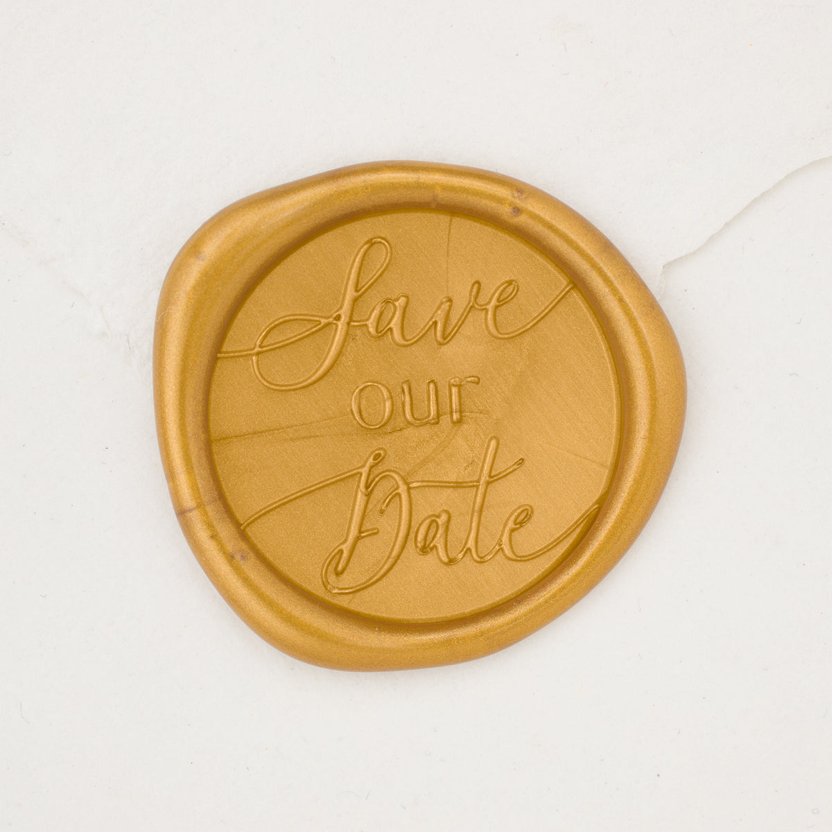 Save Our Date Script Wax Seals