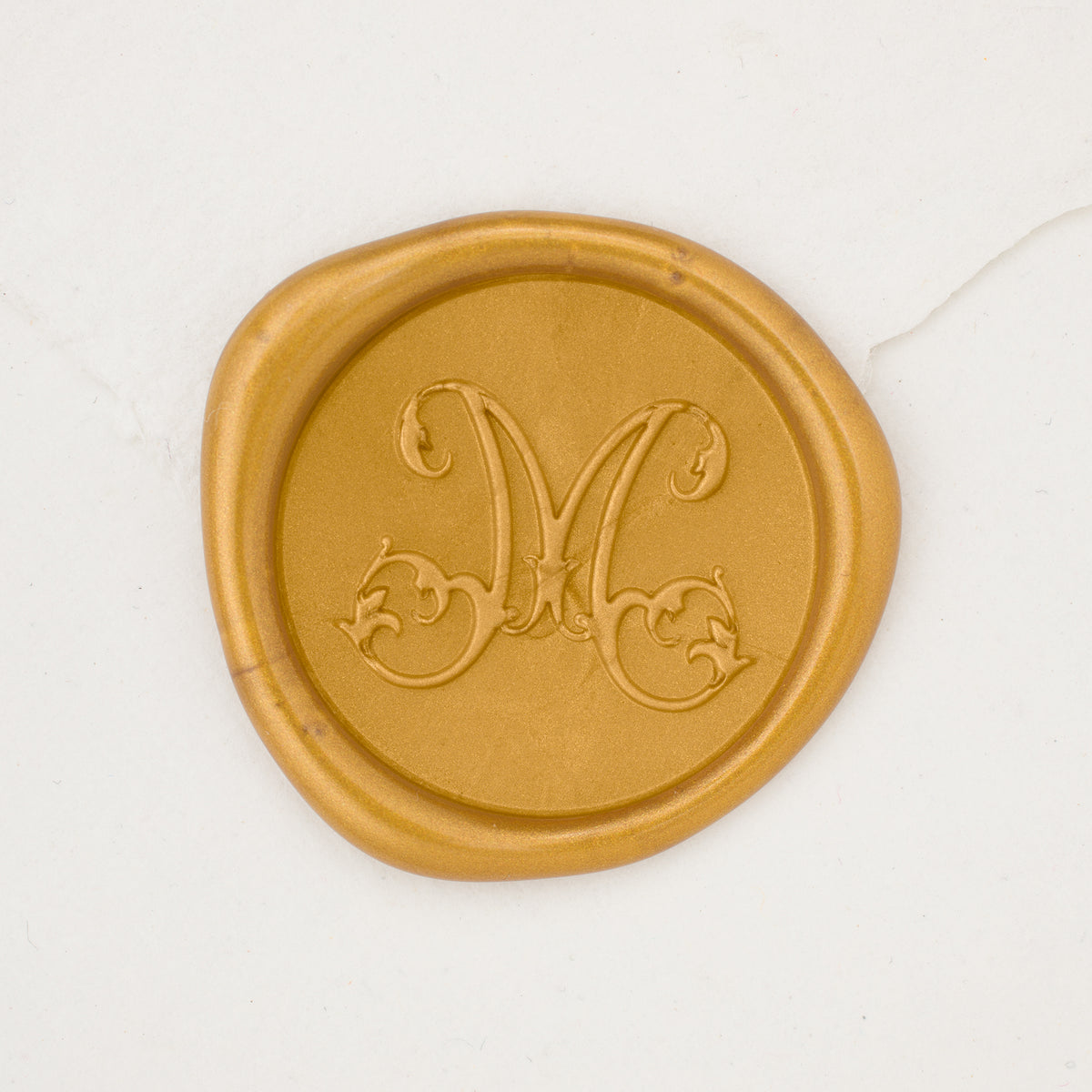 Sabrina Single Initial Wax Seals