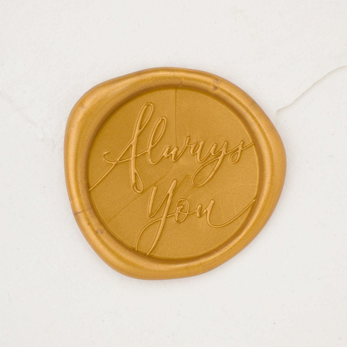 Always You Script Wax Seals