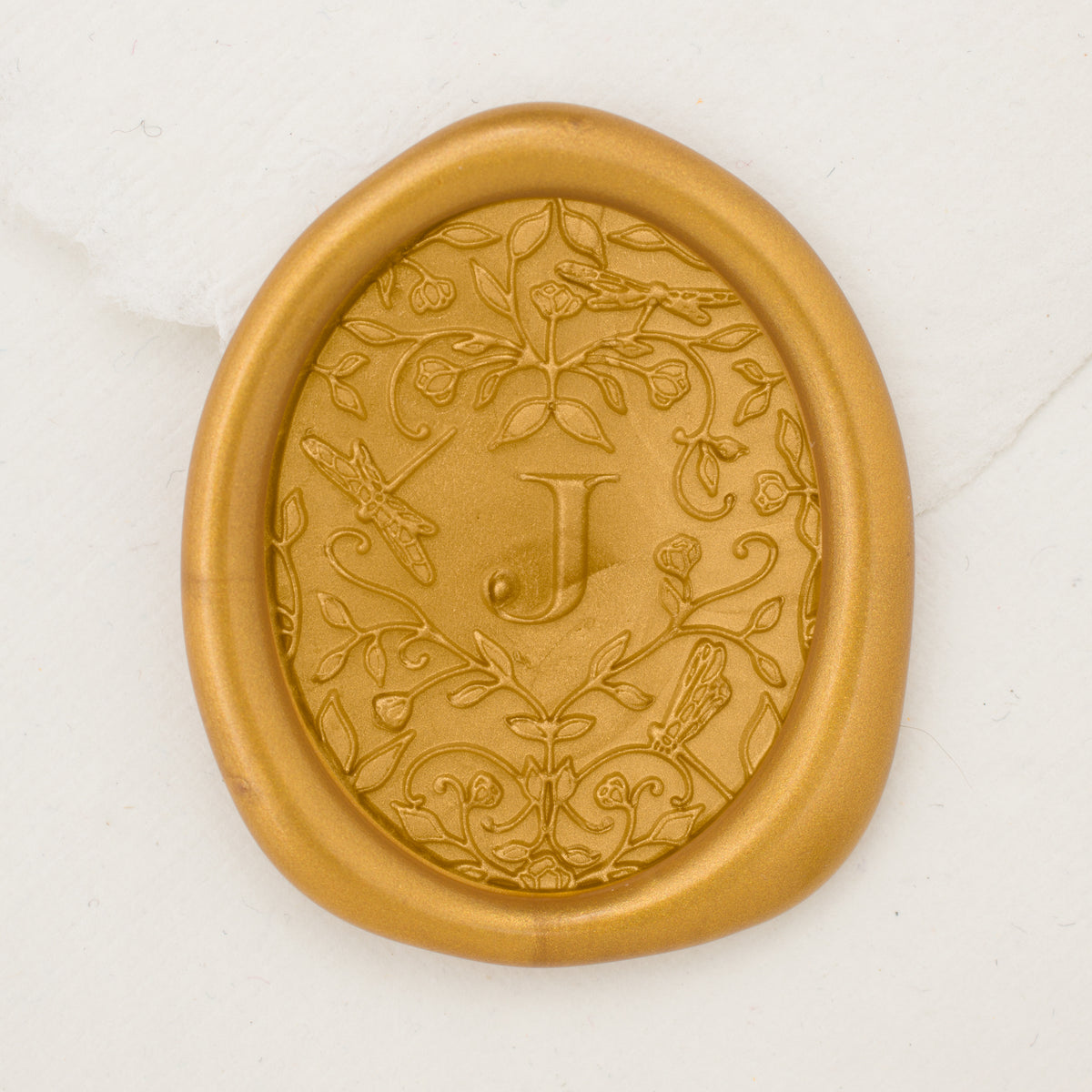 June Single Initial Wax Seals