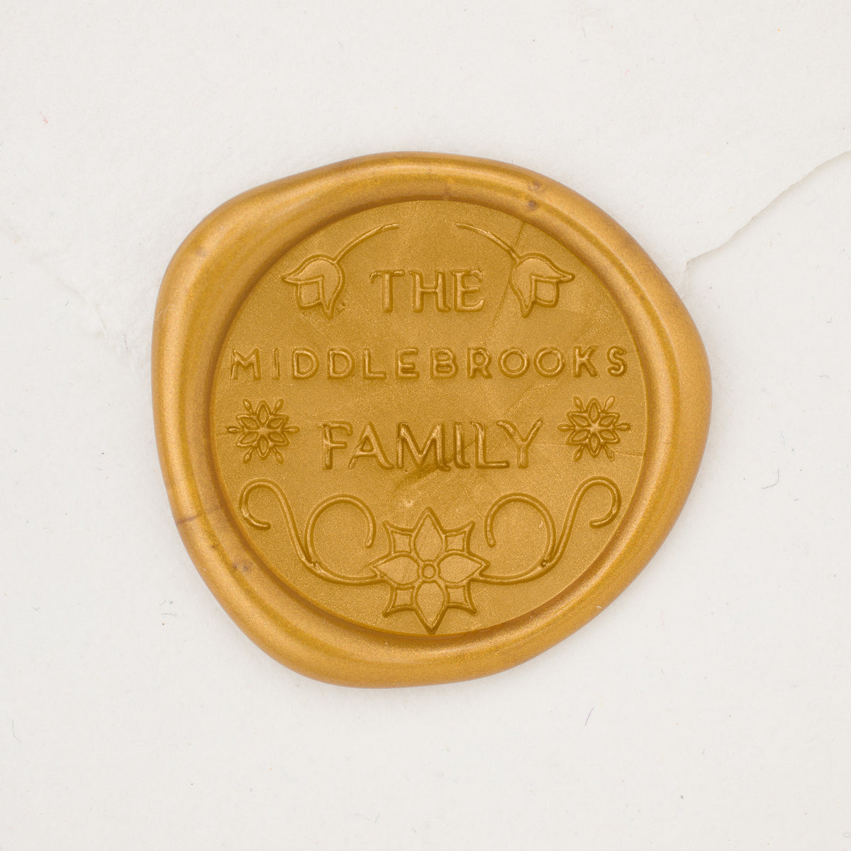 Wintertide Personalized Wax Seals